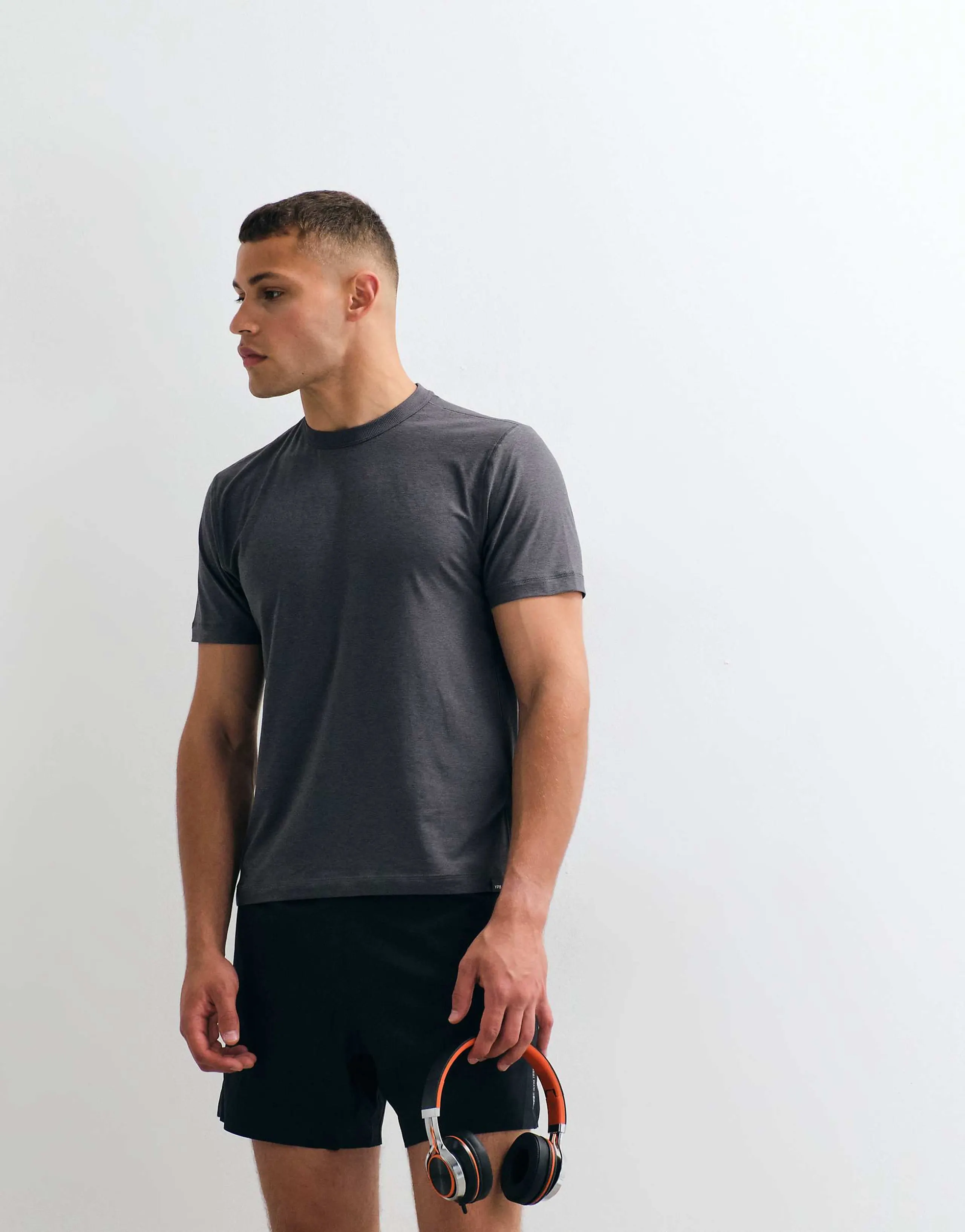 Abercrombie & Fitch YPB oversized workout t-shirt in black