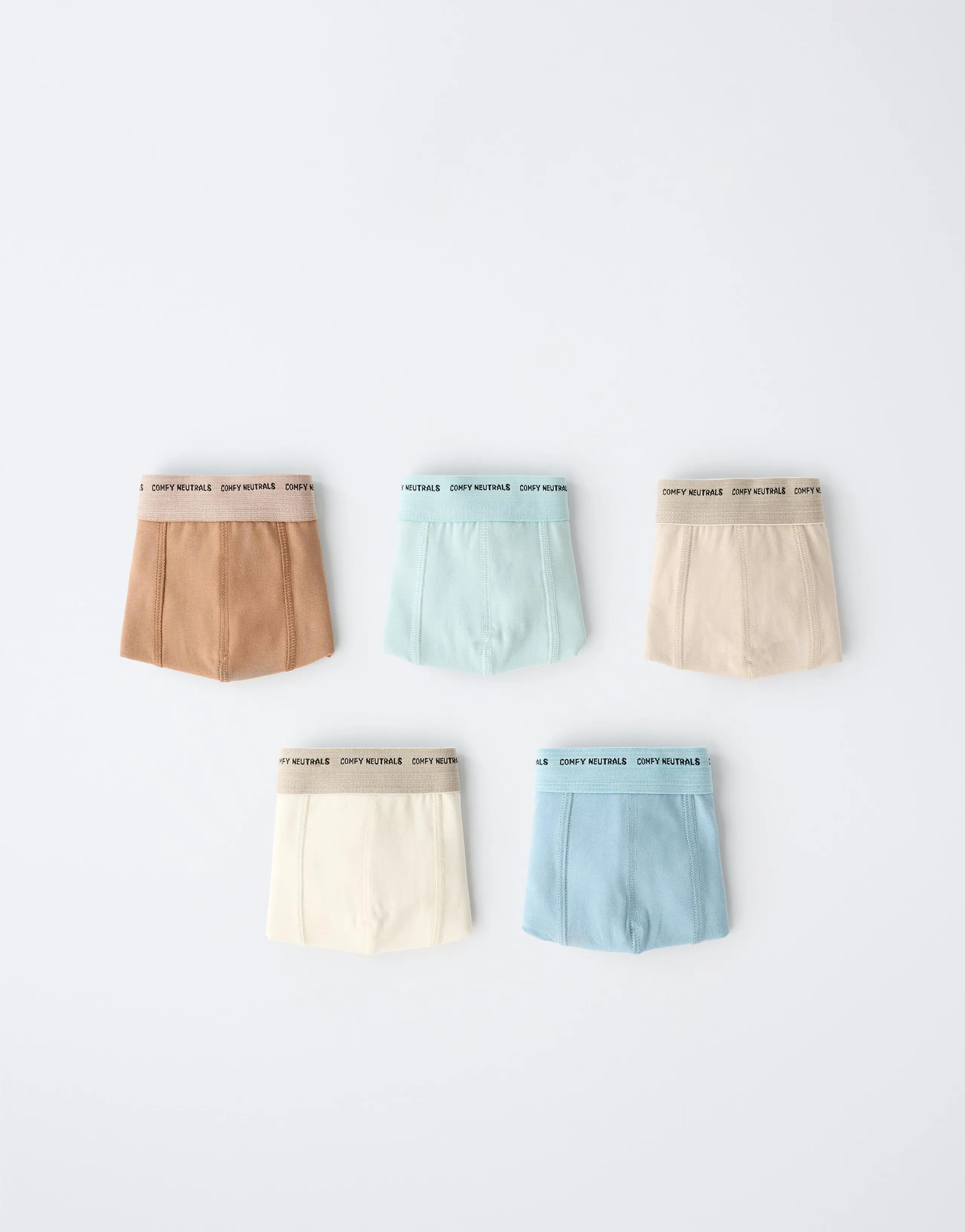 6-14 YEARS/ 5-PACK OF SLOGAN BOXERS