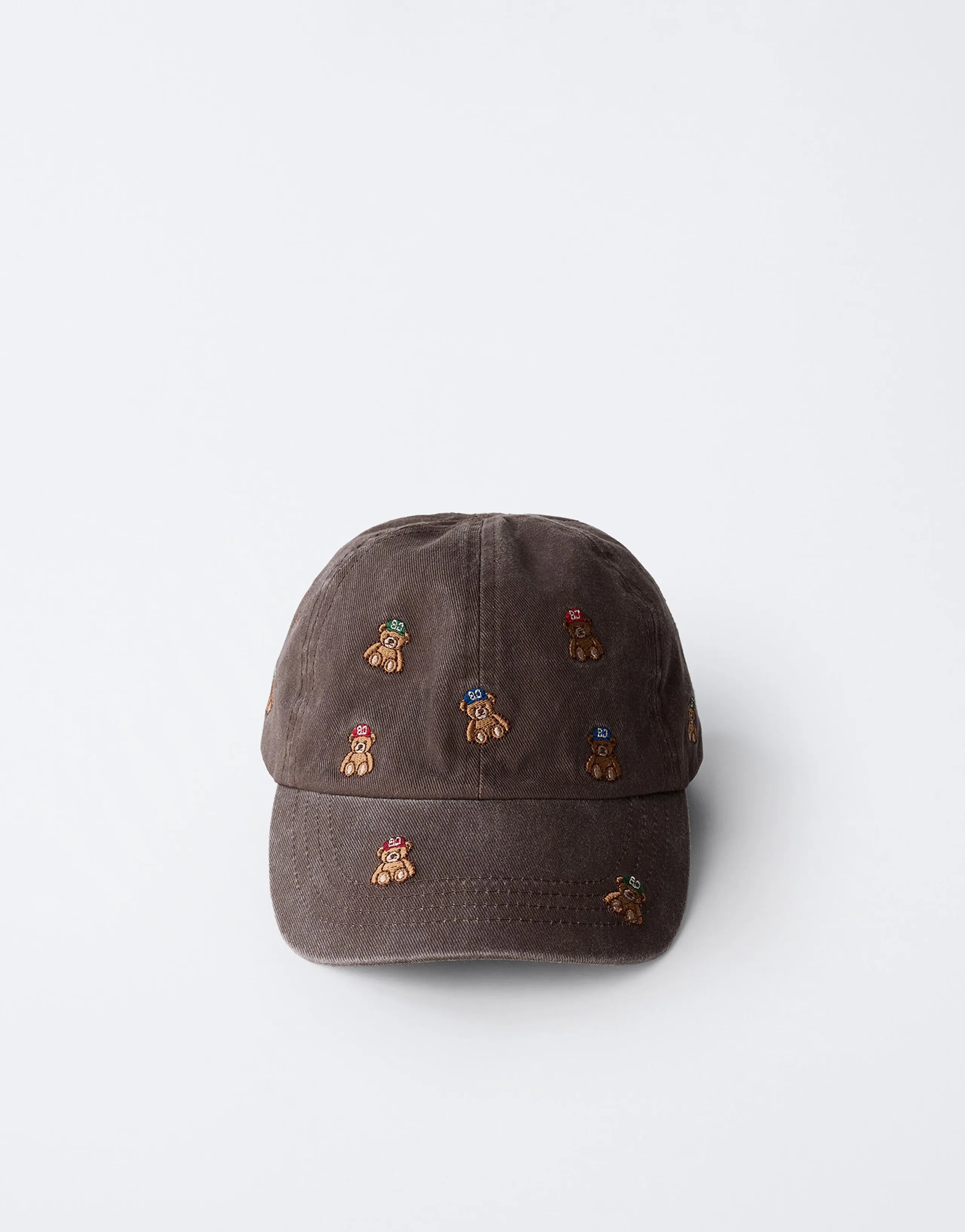 EMBROIDERED BEAR CAP
