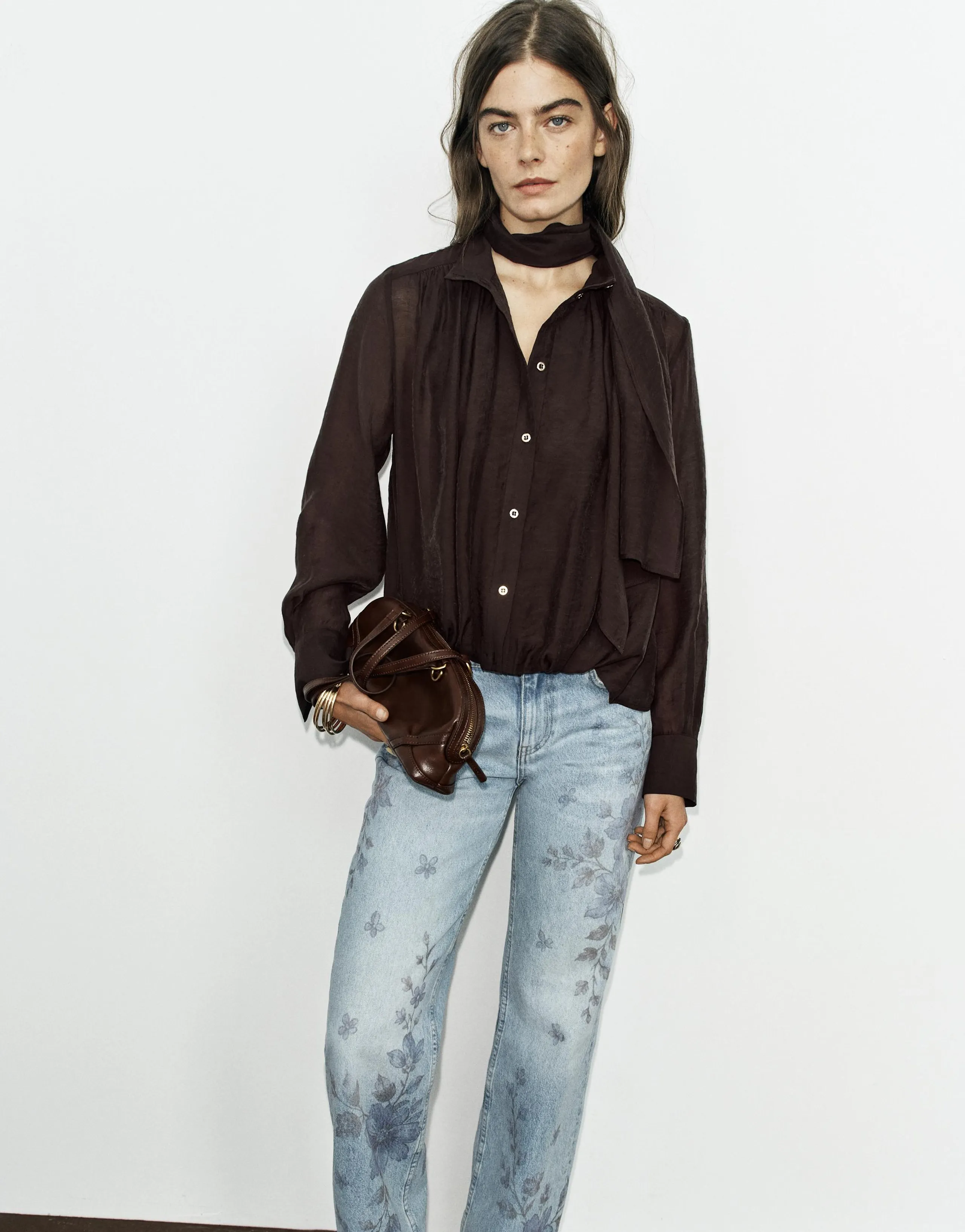 SCARF SHIRT