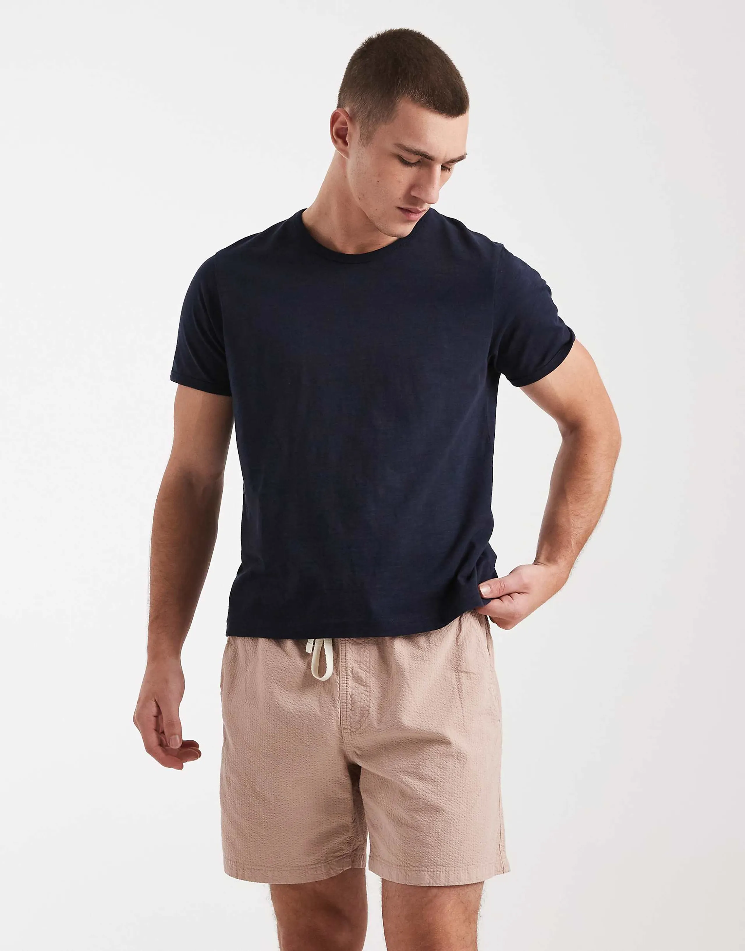 Cotton On easy shorts in dusty clay 