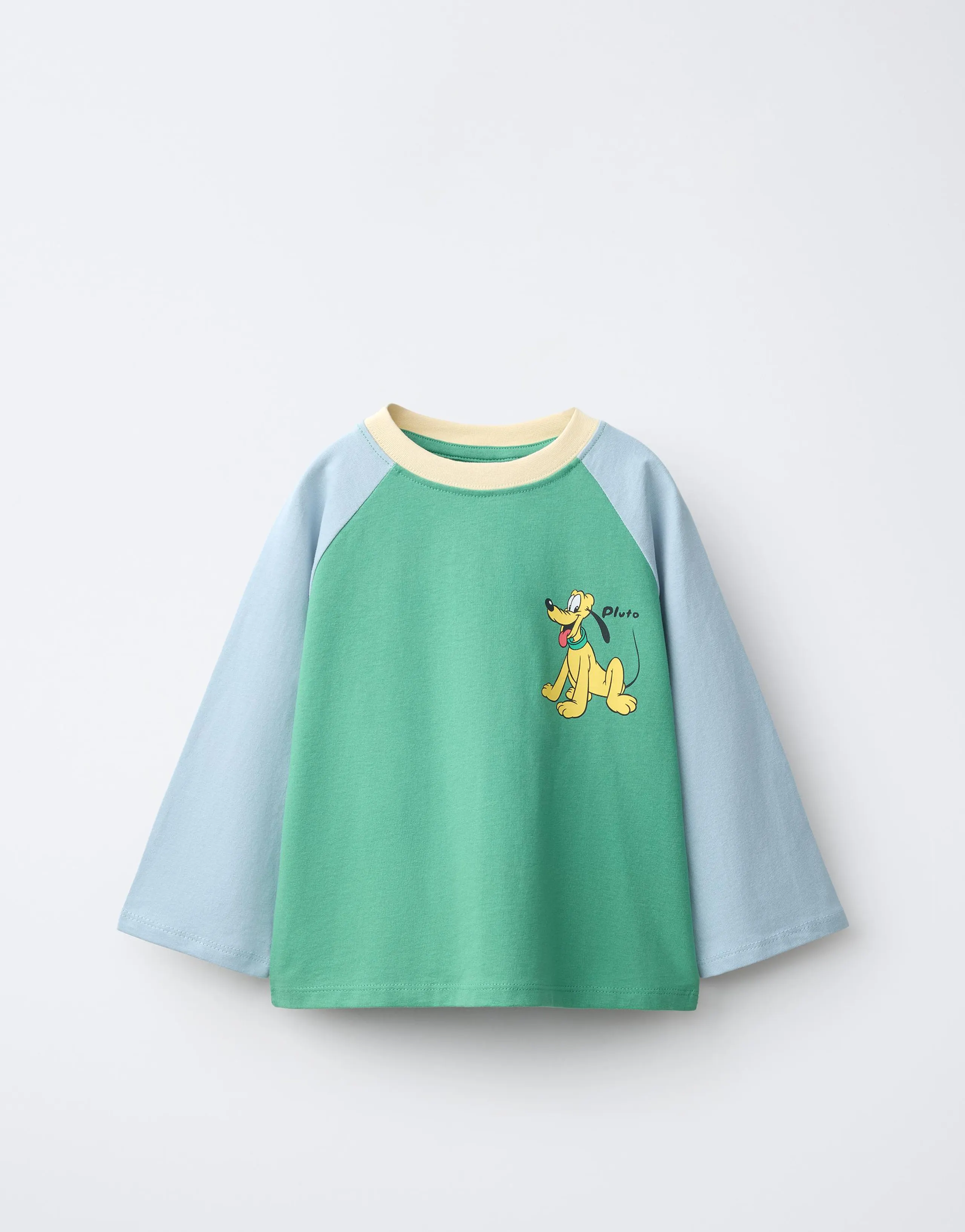 PLUTO © DISNEY RAGLAN SLEEVE T-SHIRT