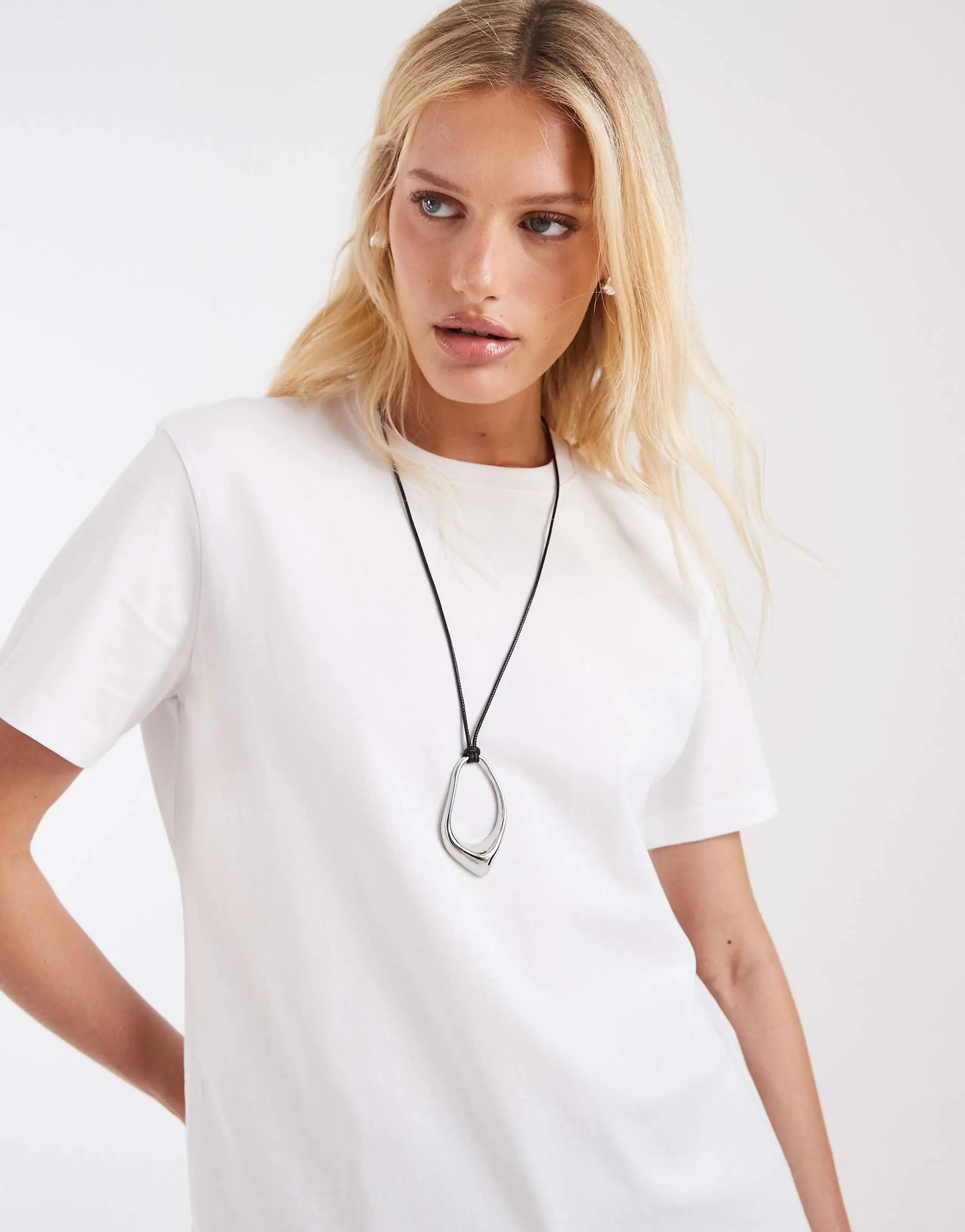& & Other Stories relaxed short sleeve t-shirt in white