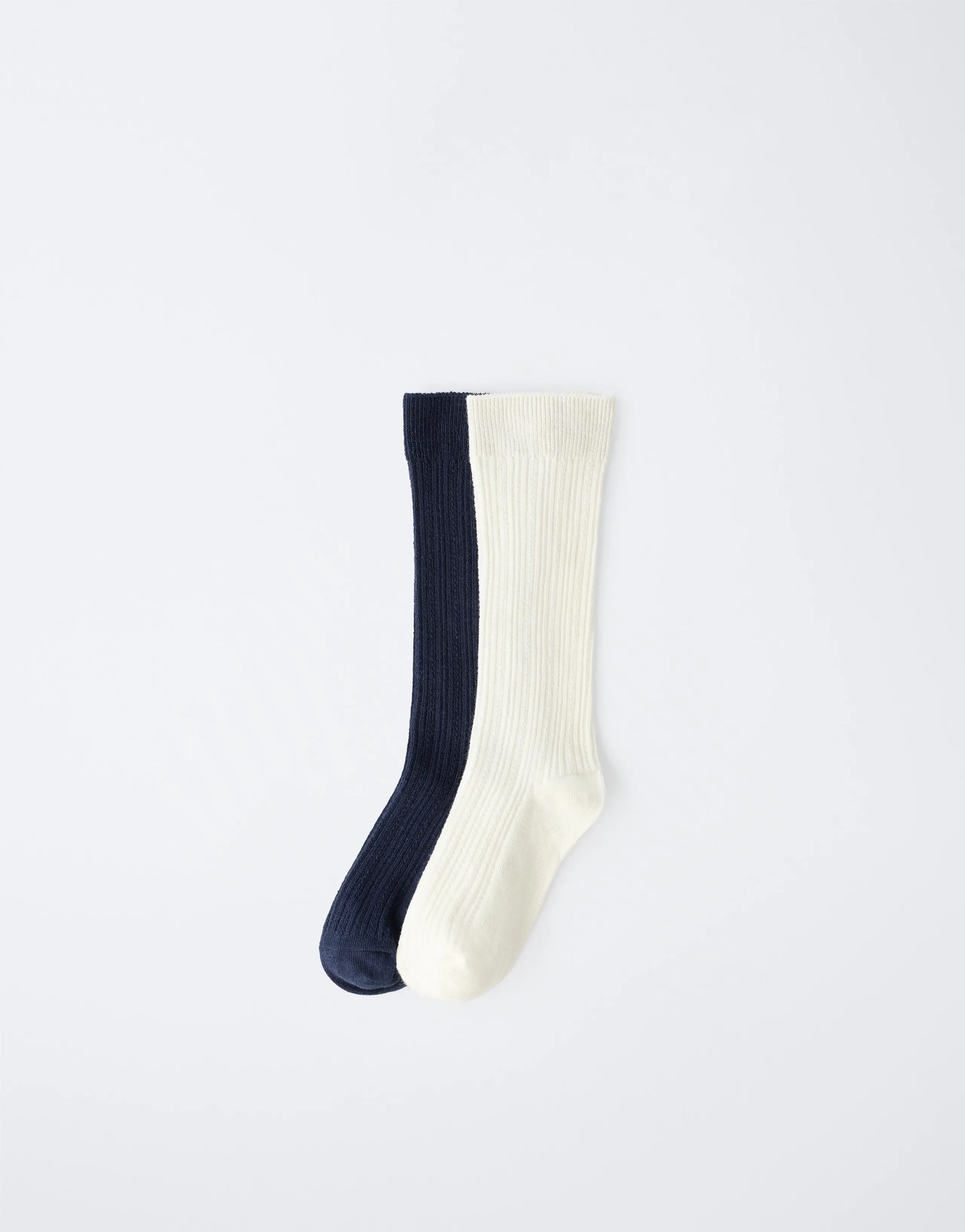 2-PACK OF LONG POINTELLE SOCKS