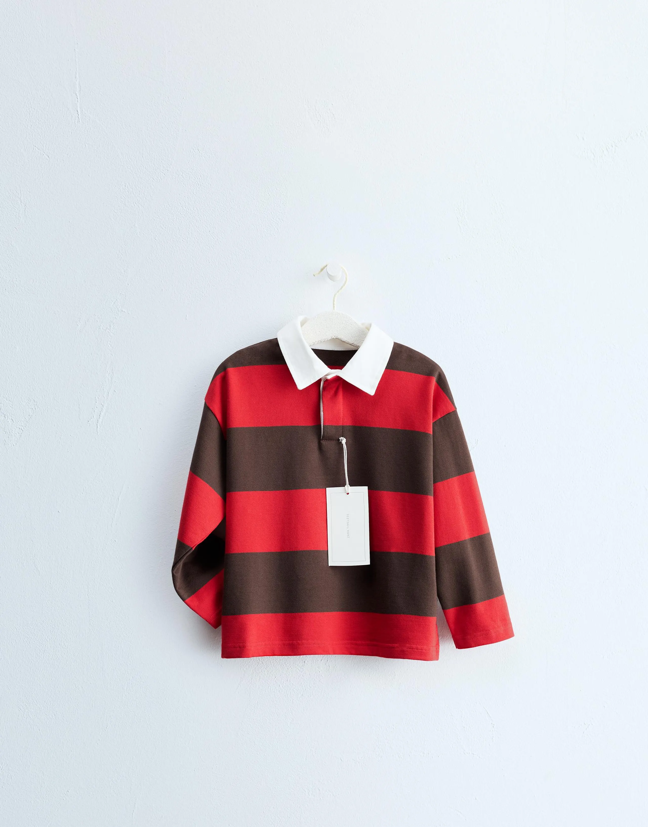 ZARA TIMELESS - STRIPED PRINT POLO SHIRT