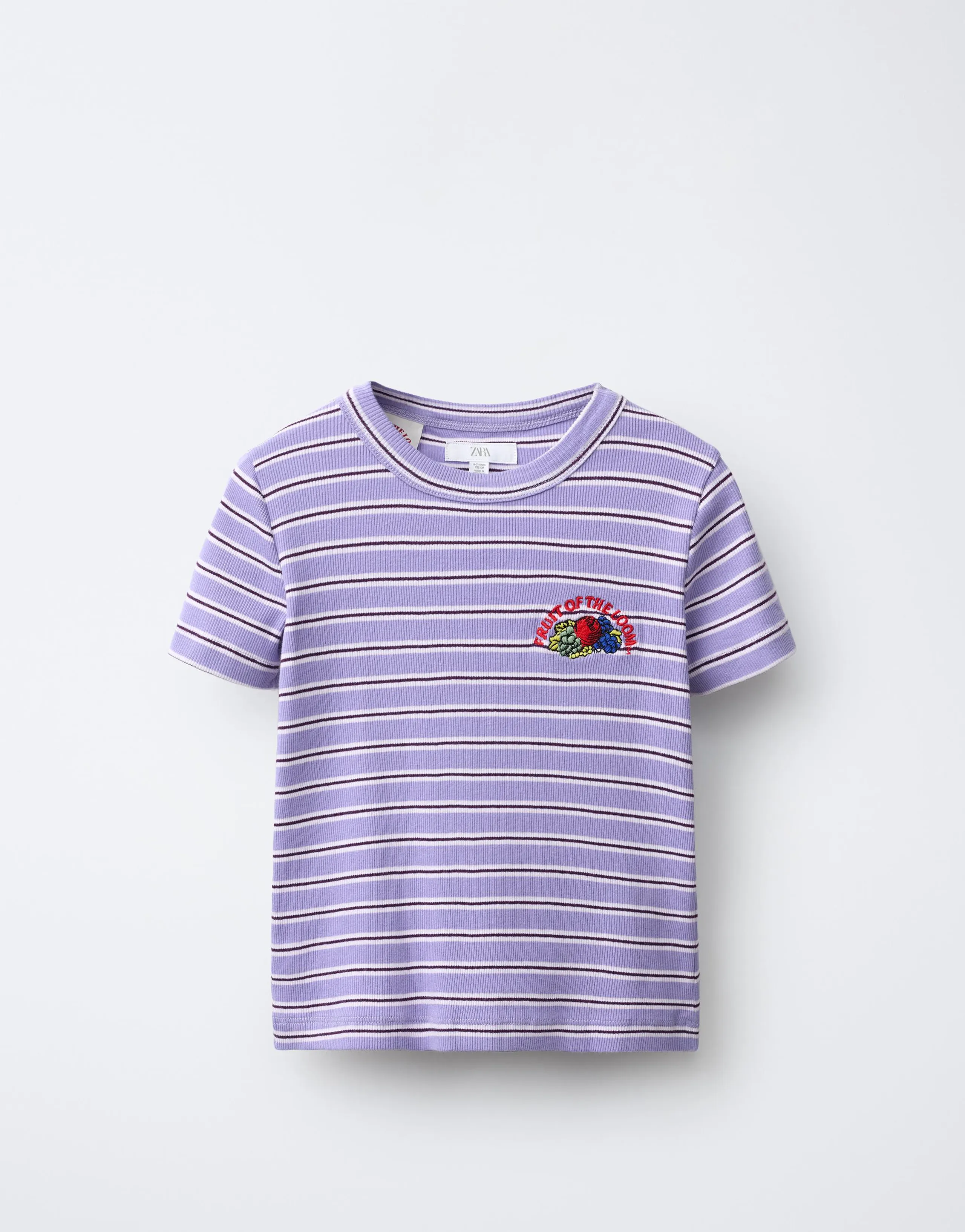 STRIPED FRUIT OF THE LOOM™ T-SHIRT