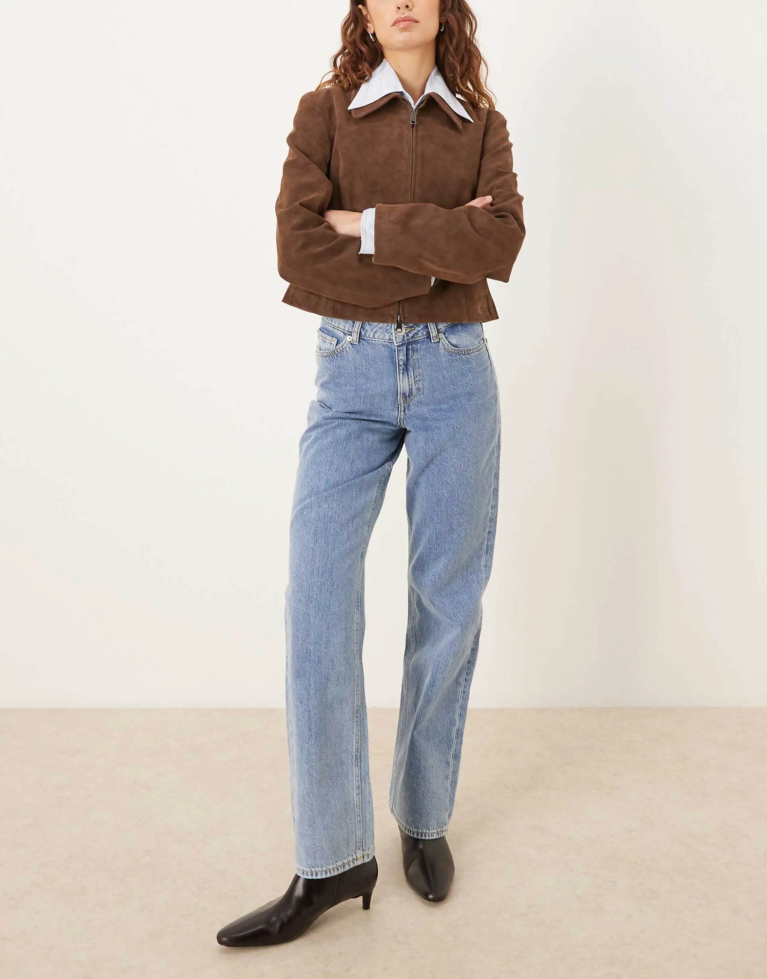 JJXX Seville loose jeans in light blue