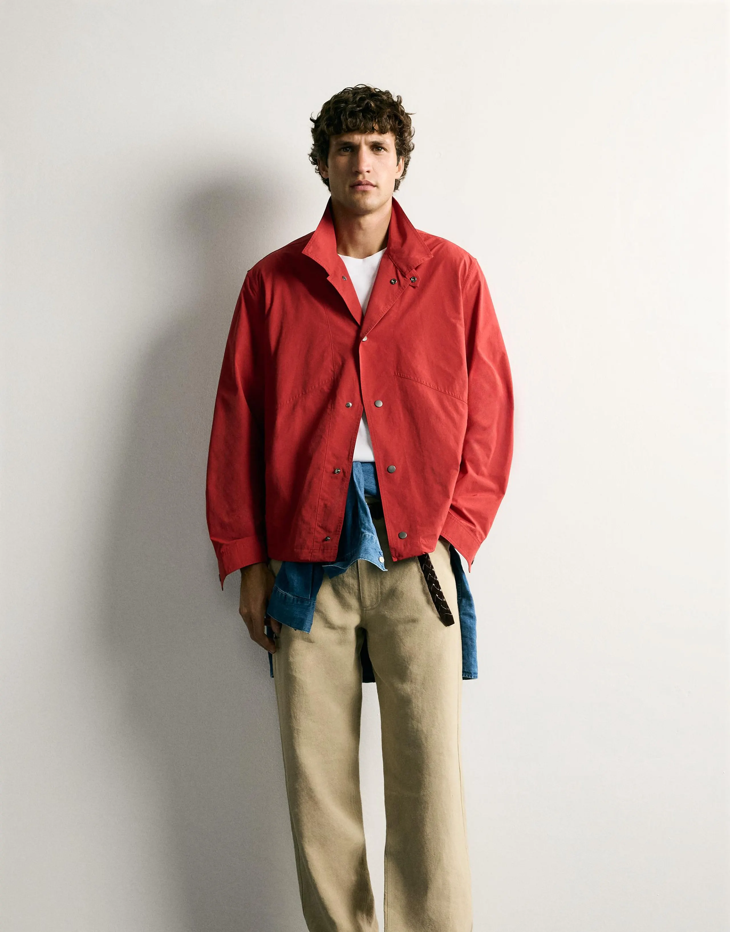 LIGHTWEIGHT TECHNICAL REGULAR FIT OVERSHIRT