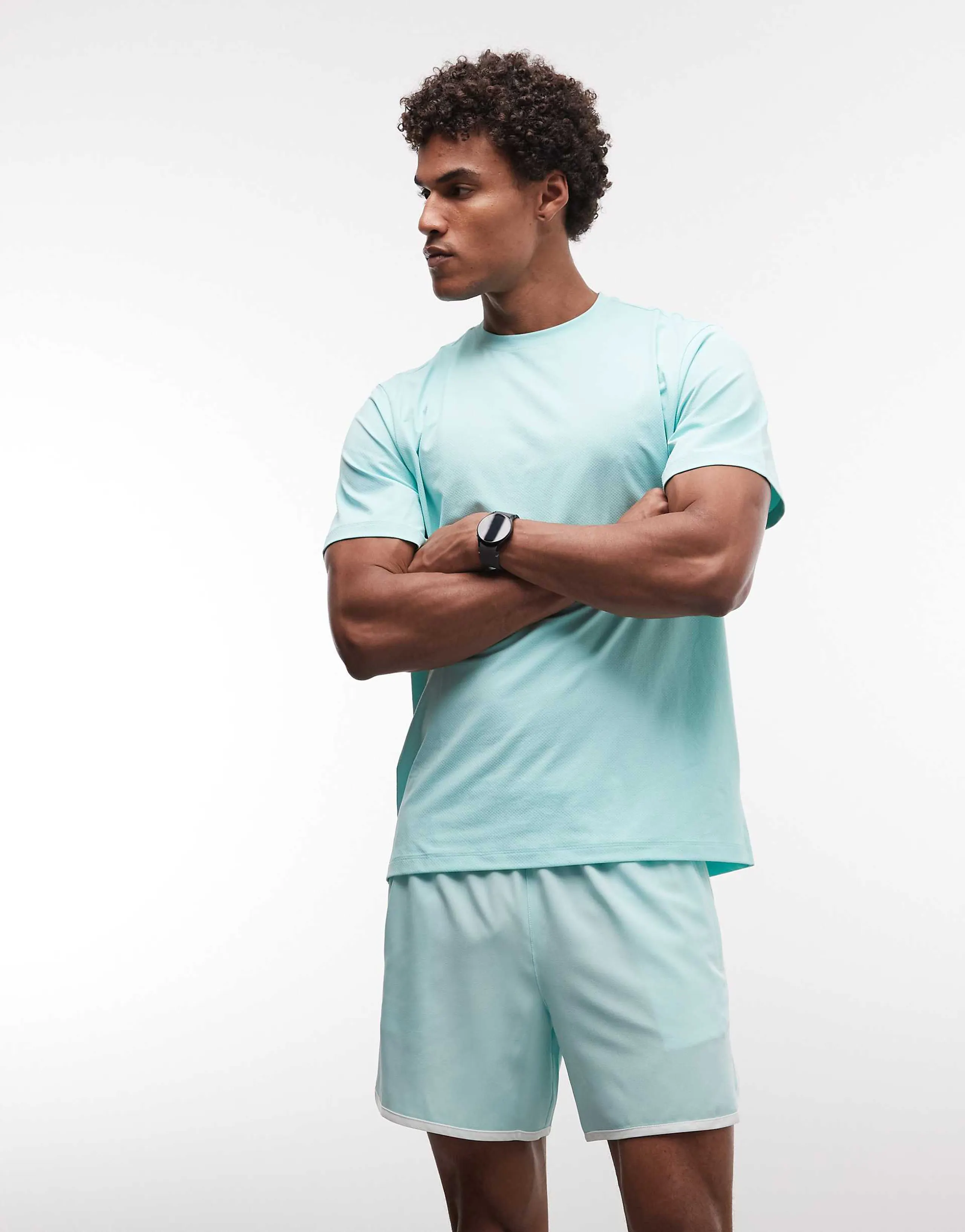 4505 Icon quick dry mesh training t-shirt in mint