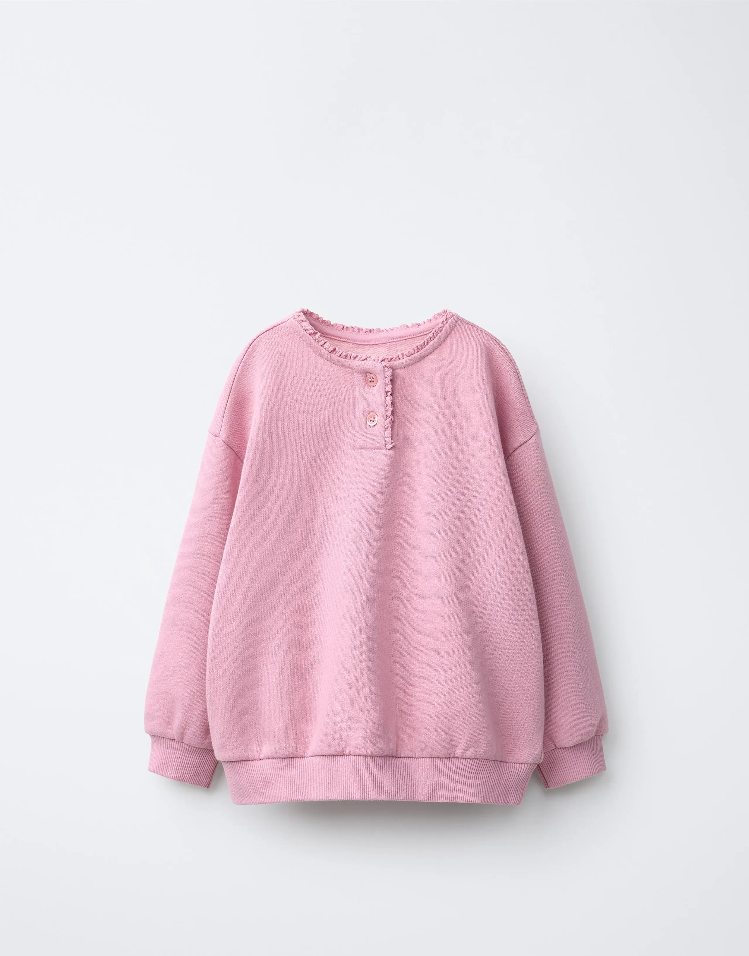 FADED LACE SWEATSHIRT