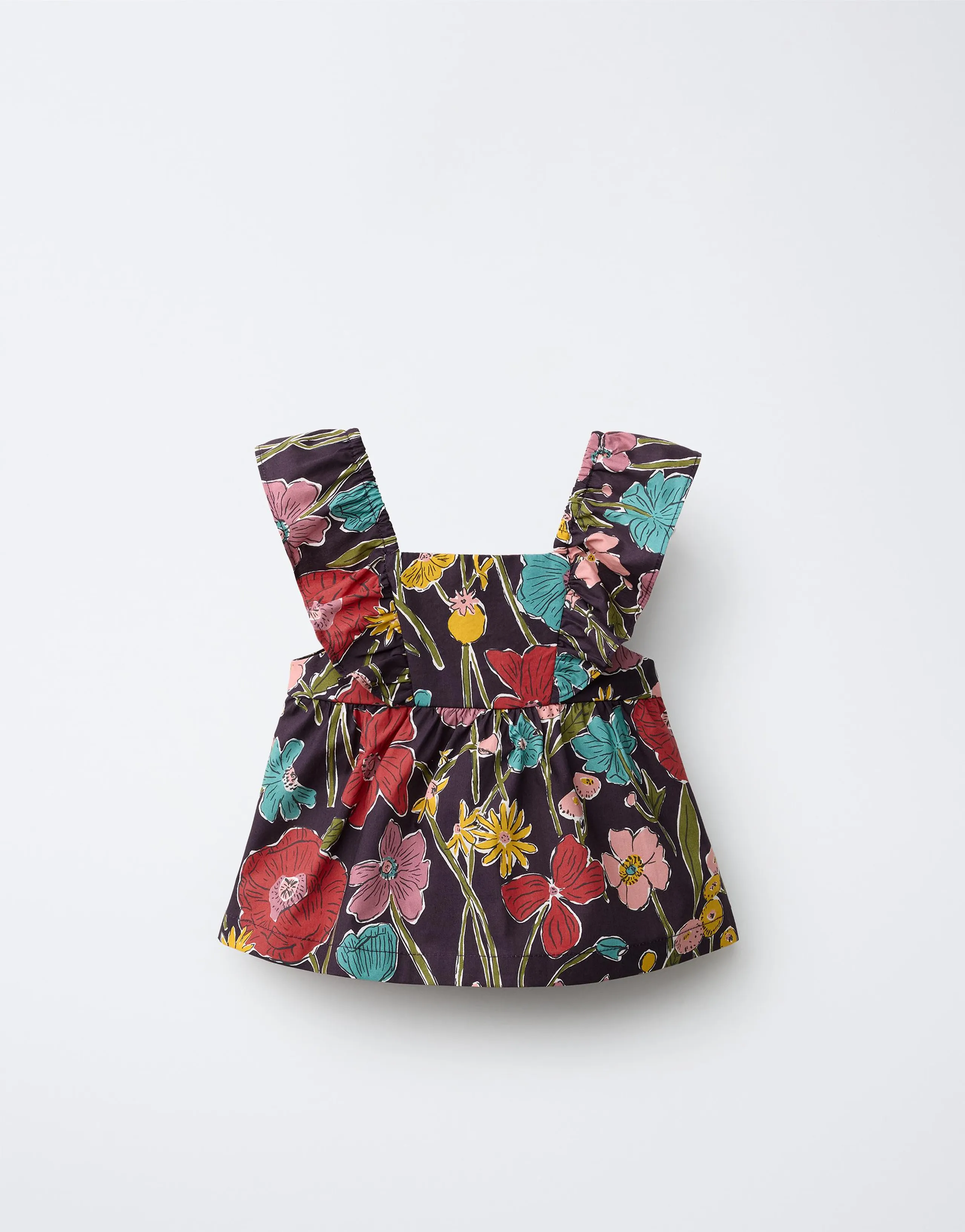 FLORAL PRINT TOP MADE WITH LIBERTY FABRIC