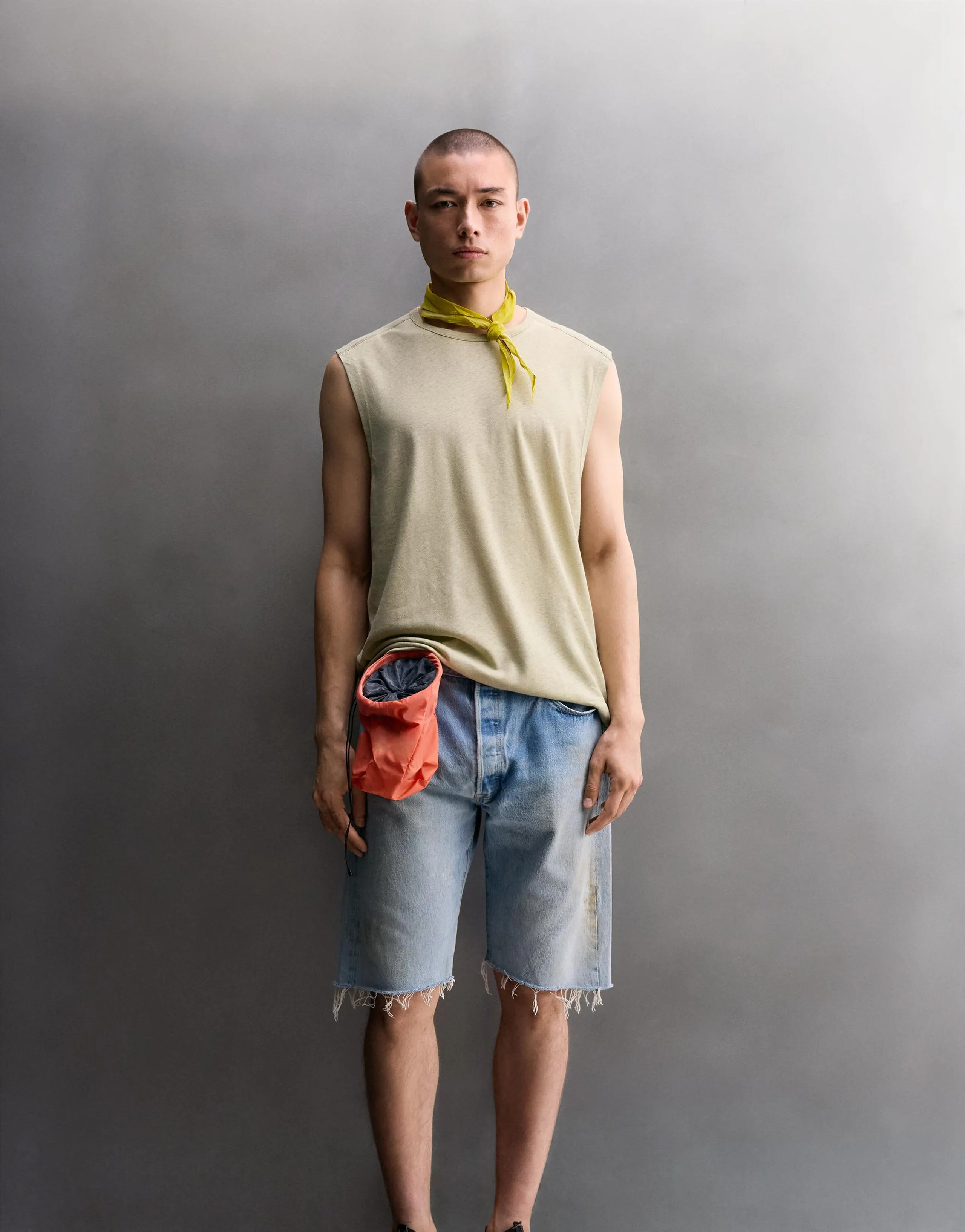 LIGHTWEIGHT LINEN-COTTON TANK TOP