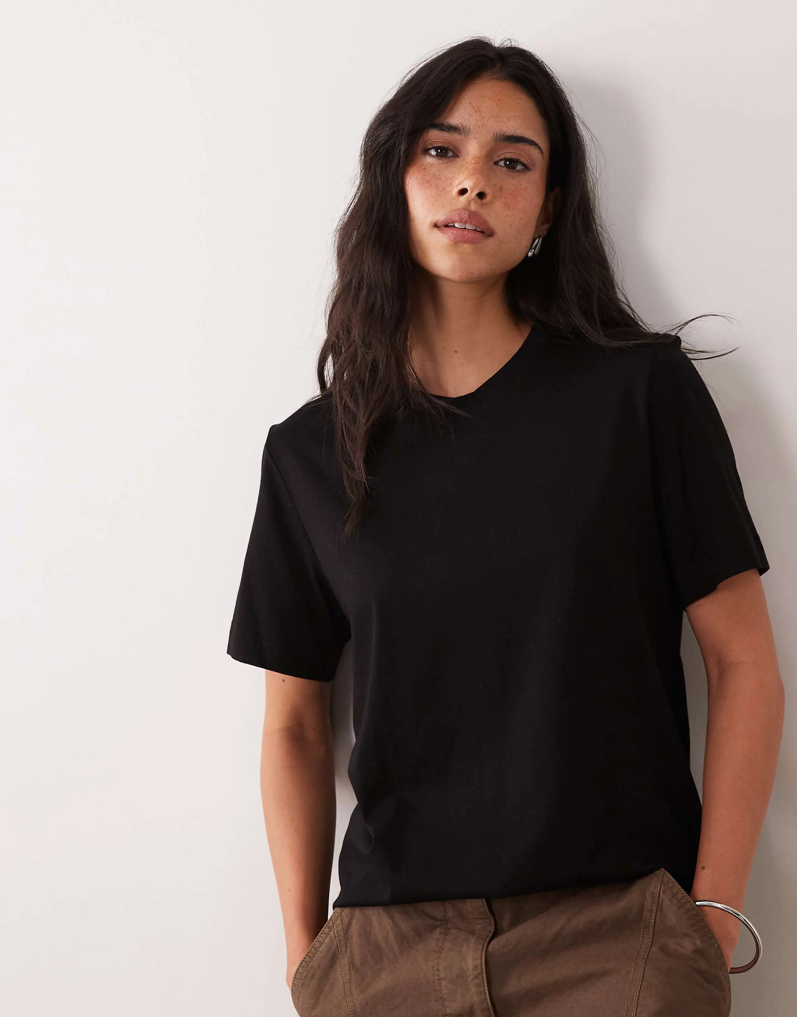 ARKET T-shirt in black