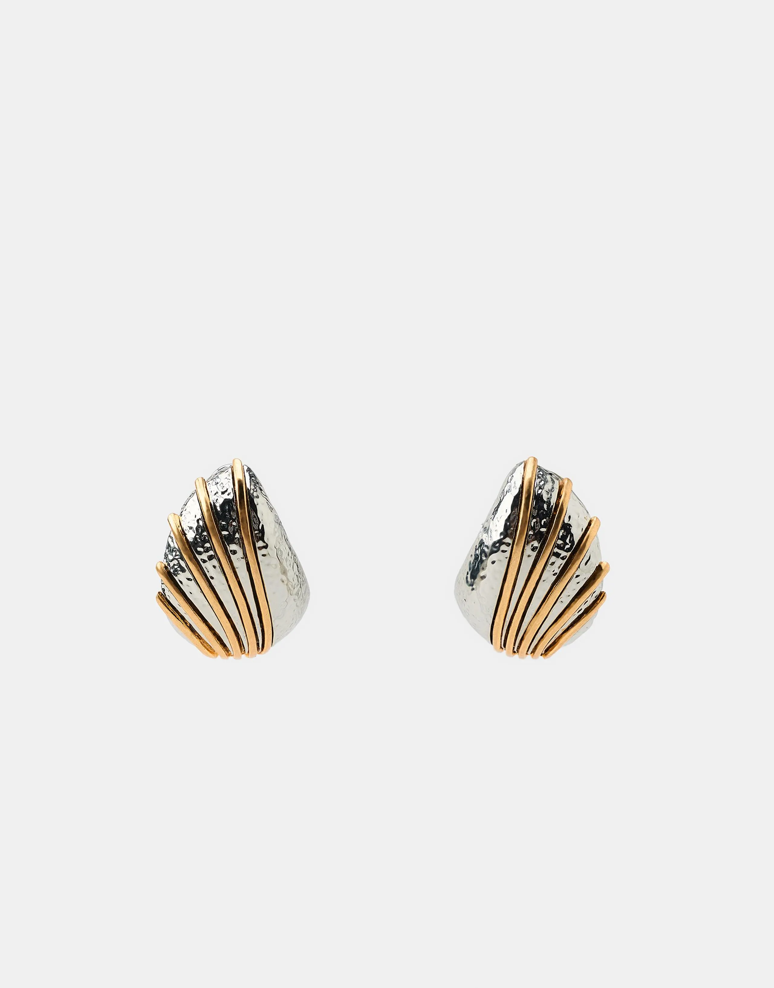 STRIPED MISMATCHED EARRINGS