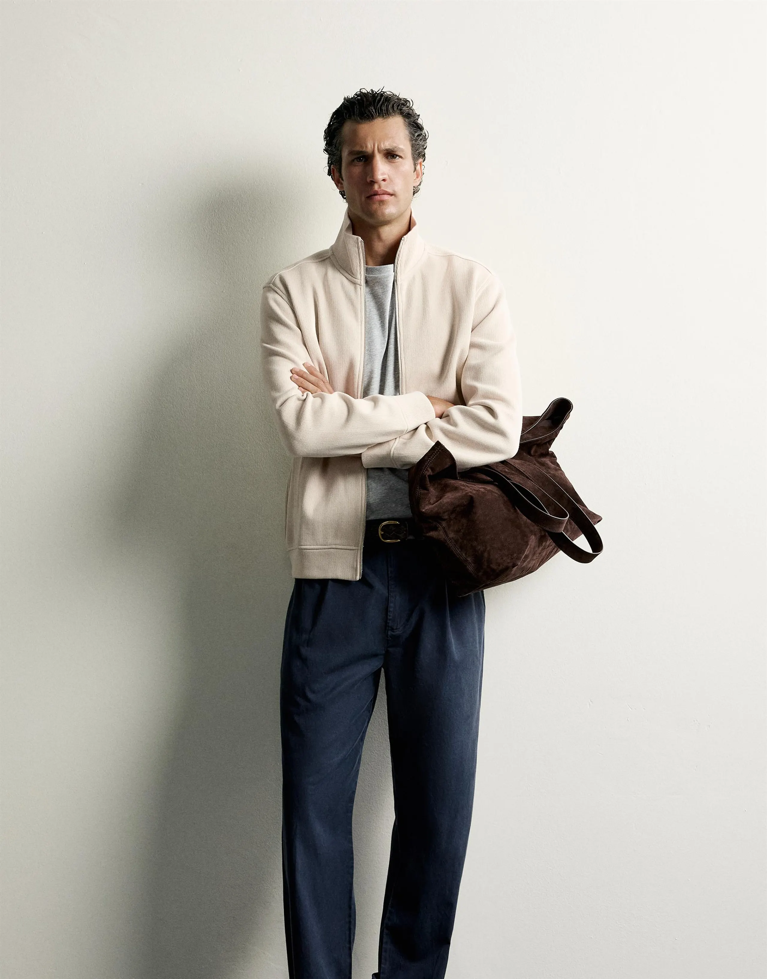 REGULAR FIT ZIP-UP JACKET