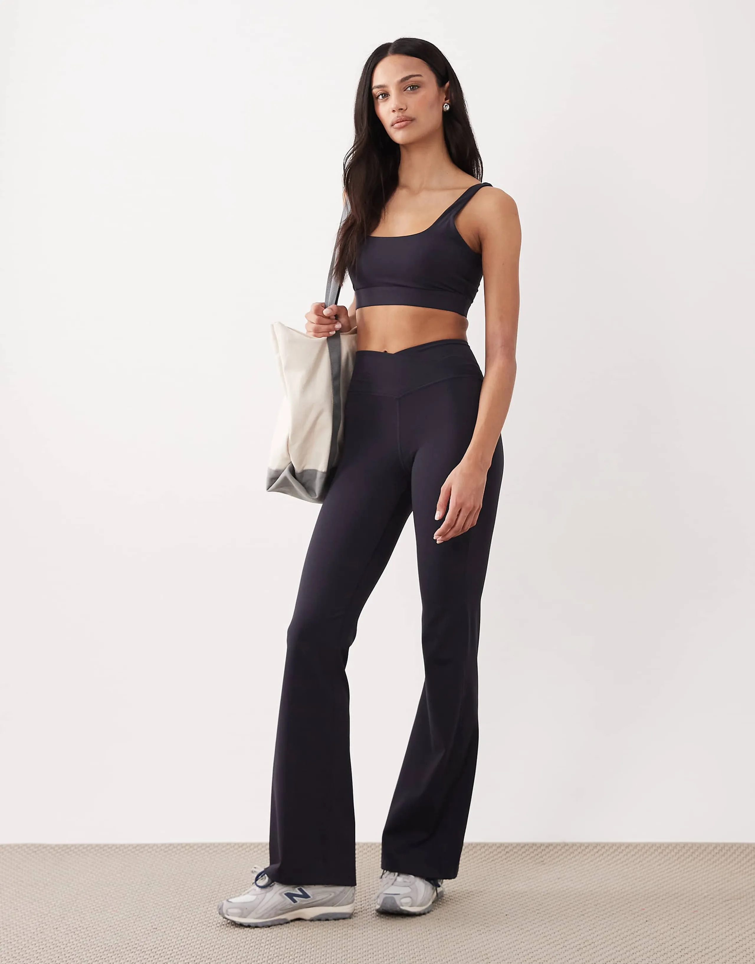 Tala DayFlex wrap high waisted legging in midnight navy