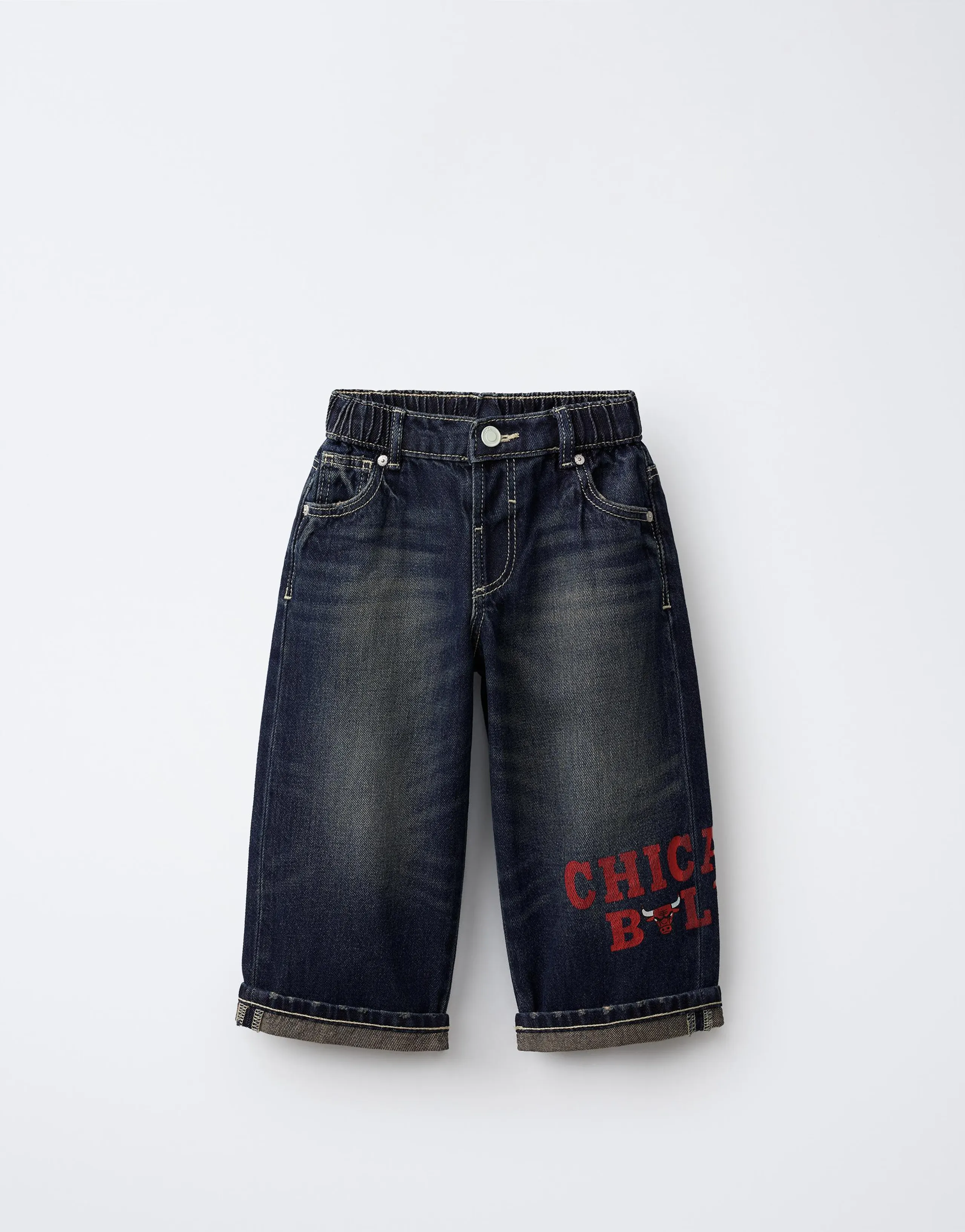 WIDE-LEG NBA - CHICAGO BULLS JEANS