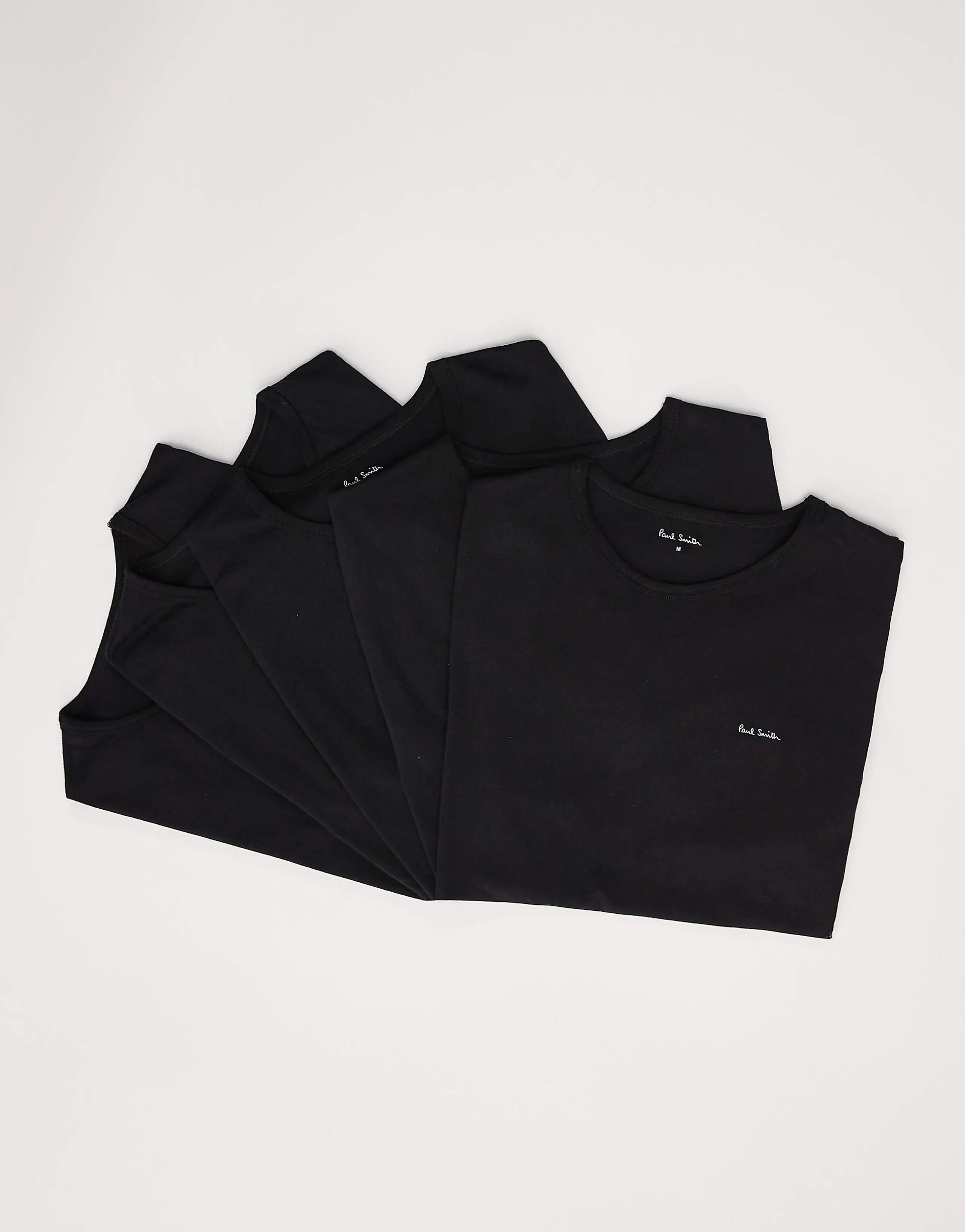 PS Paul Smith 5 pack regular fit t-shirt in black