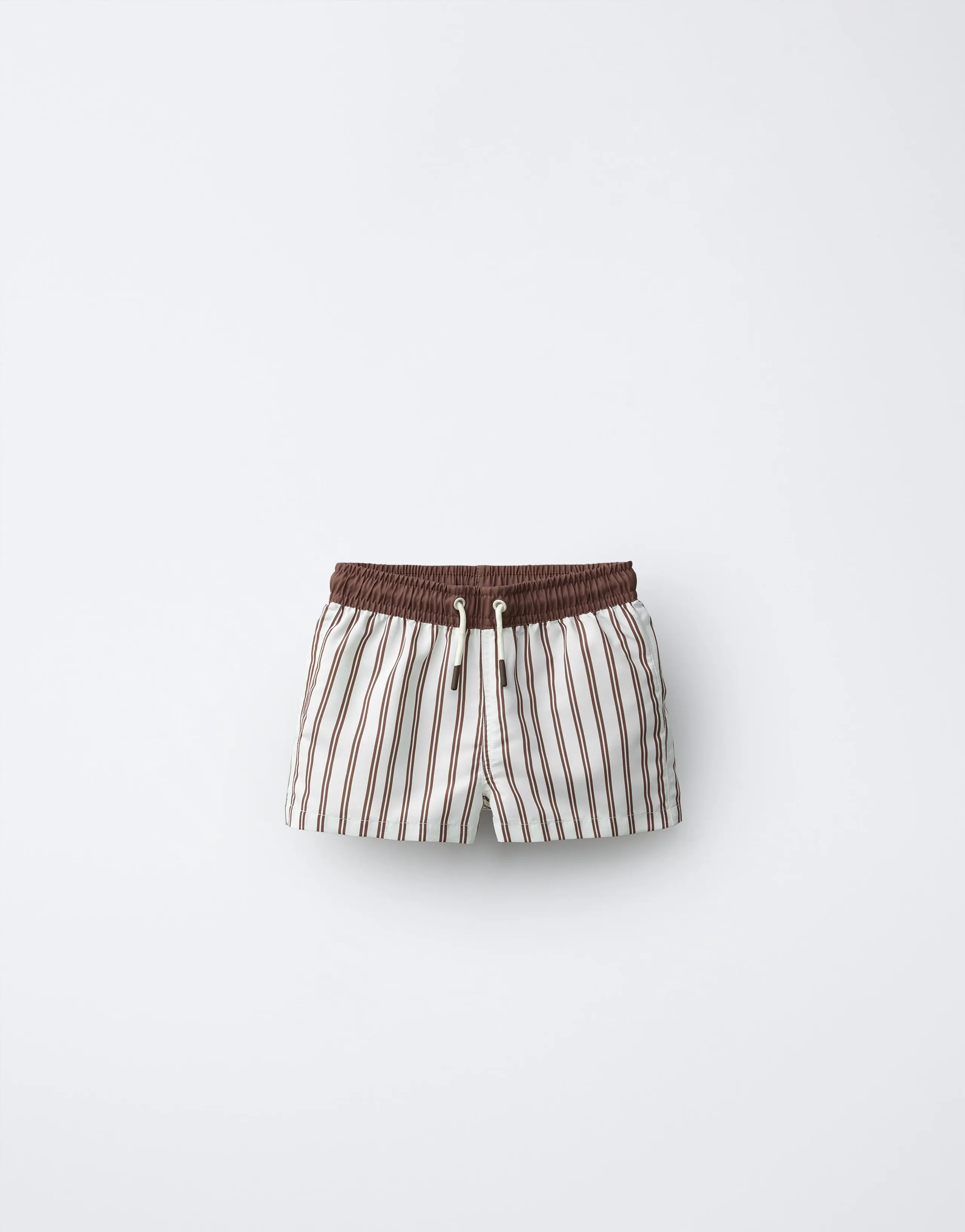 1-6 YEARS / STRIPED SWIM SHORTS