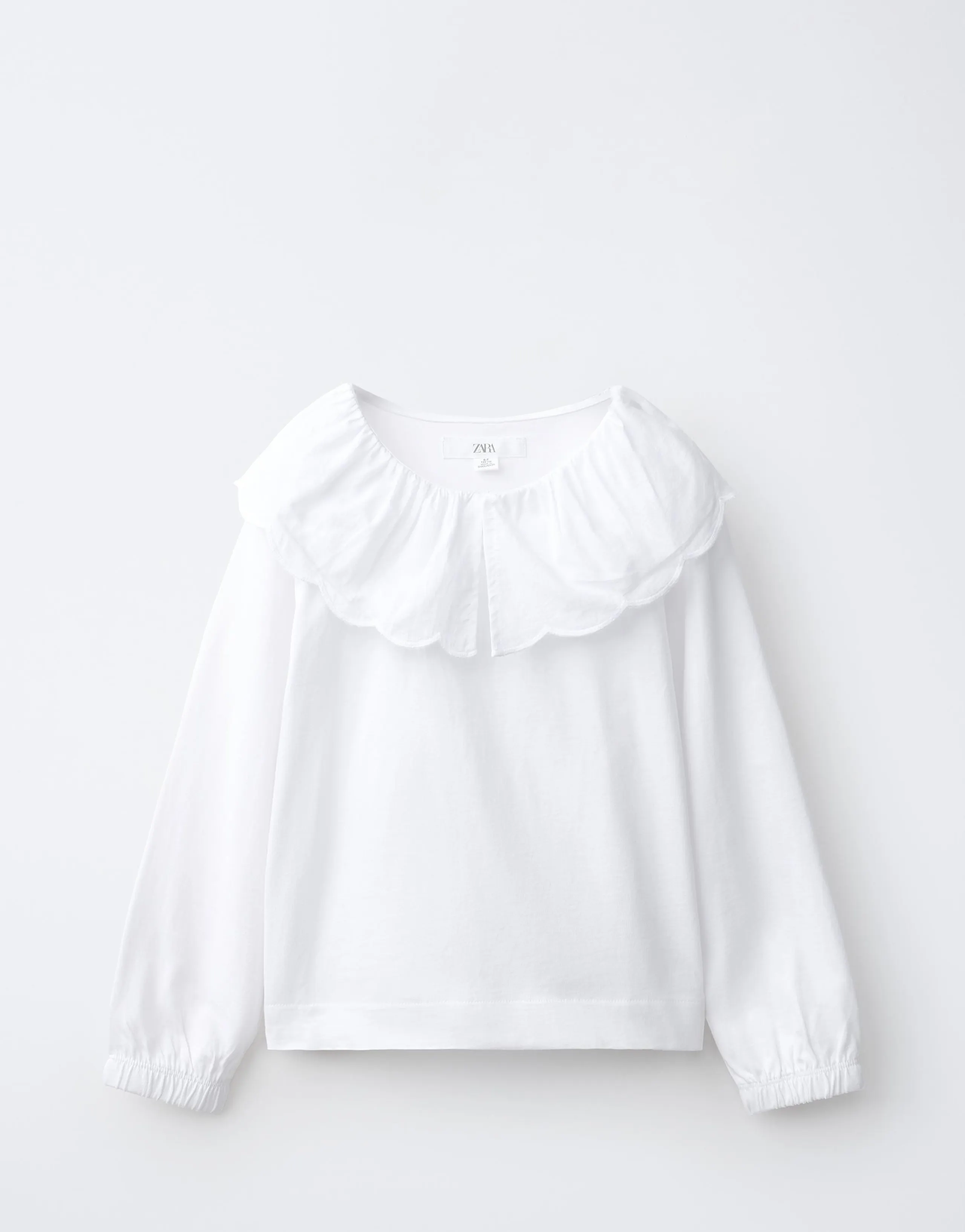 ROMANTIC PETER PAN COLLAR T-SHIRT