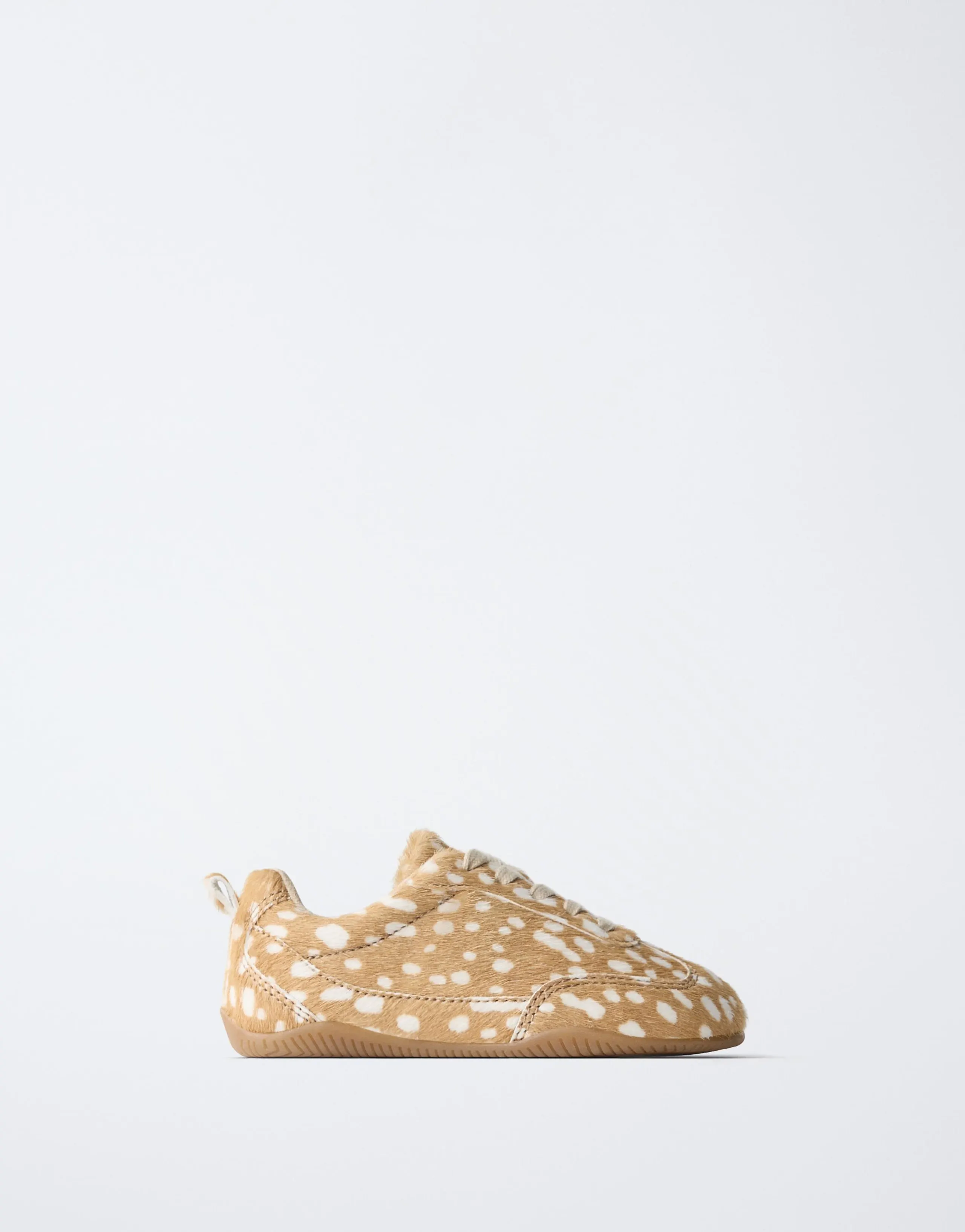 ANIMAL PRINT LEATHER SNEAKERS