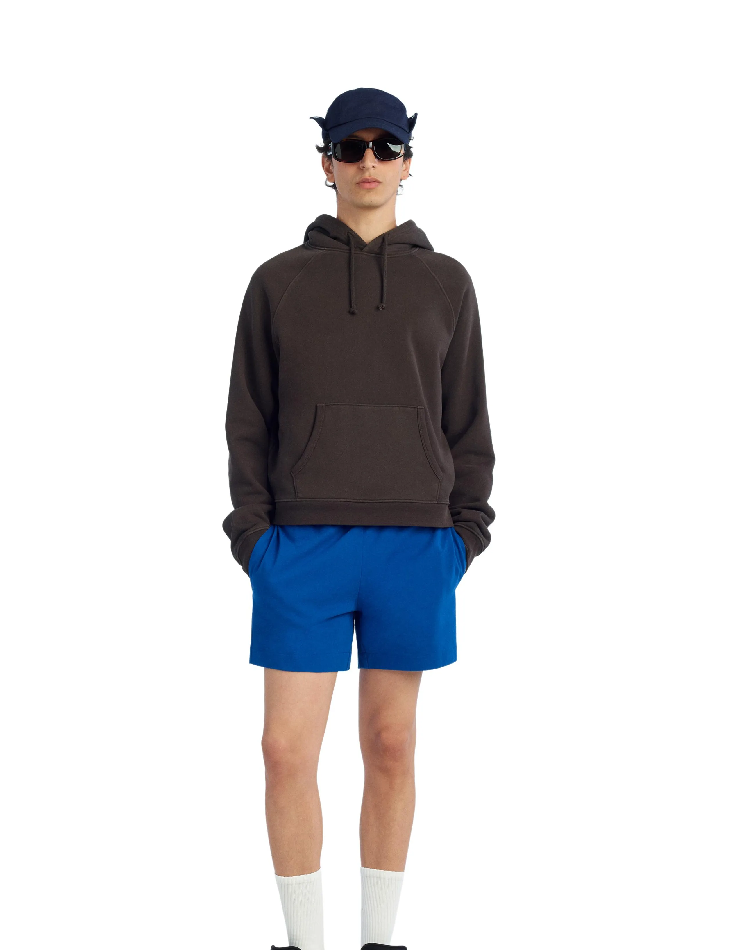 COTTON PAPERBAG WAIST SHORTS
