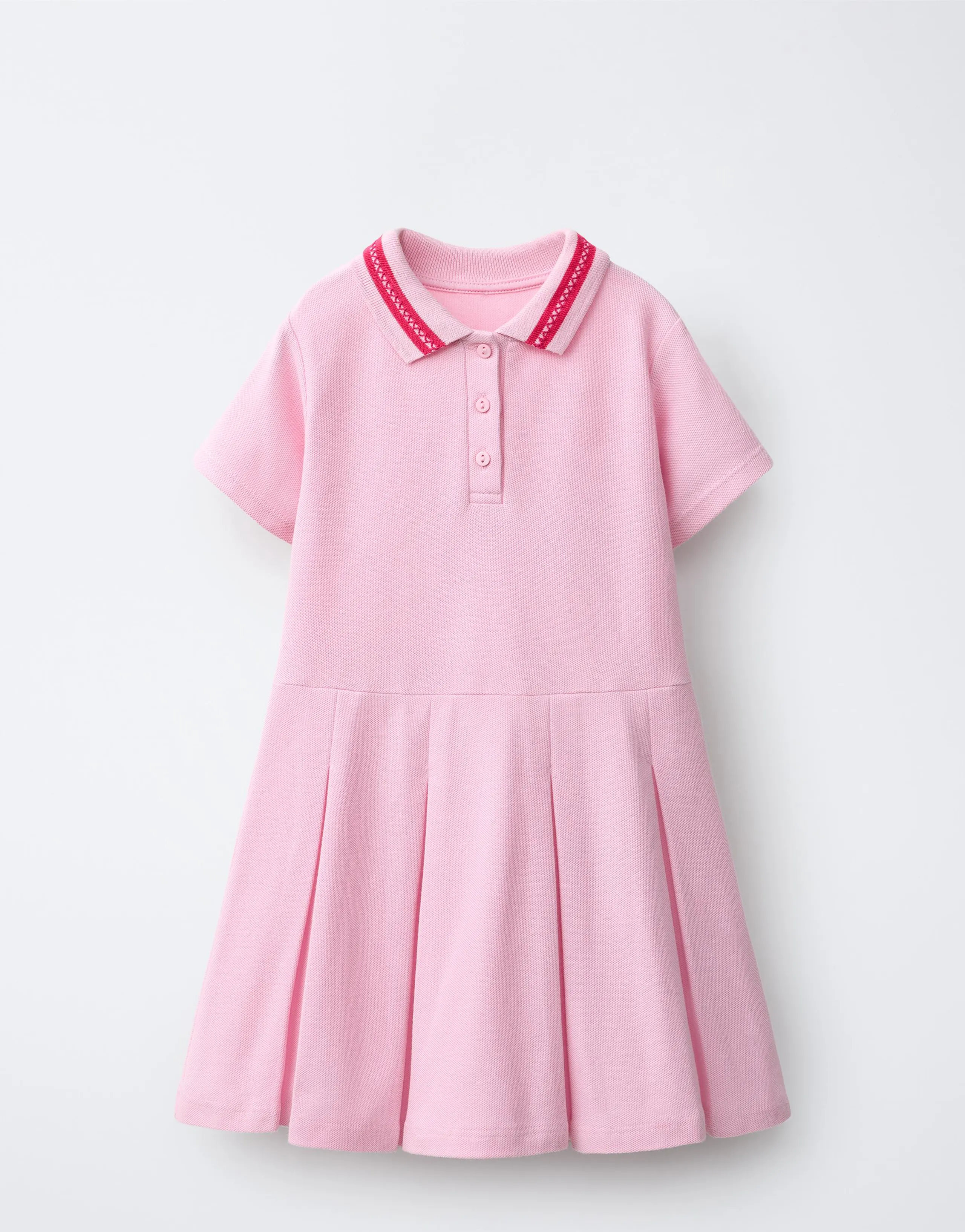 PIQUÉ POLO COLLAR DRESS