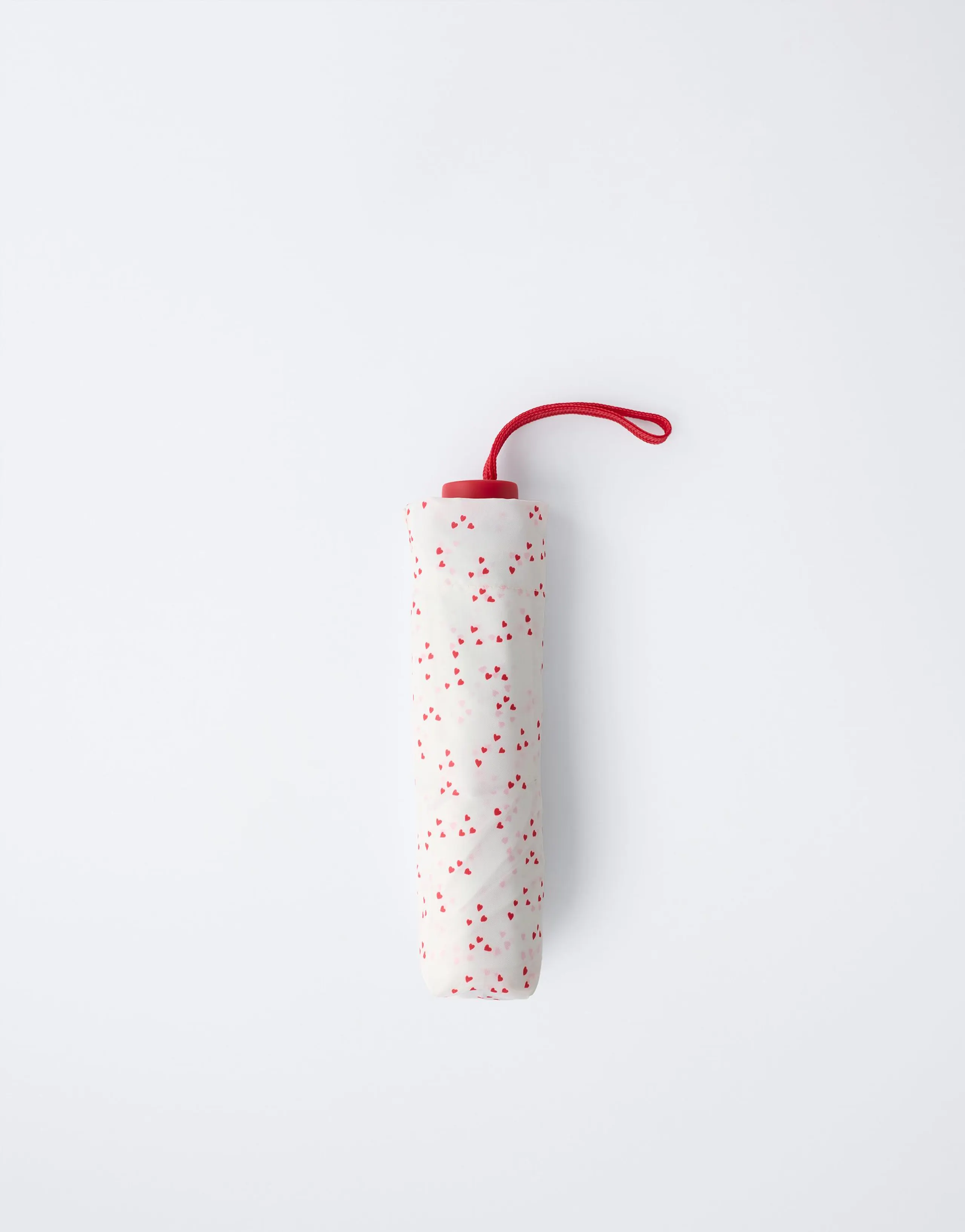 HEART PRINT FOLDING UMBRELLA