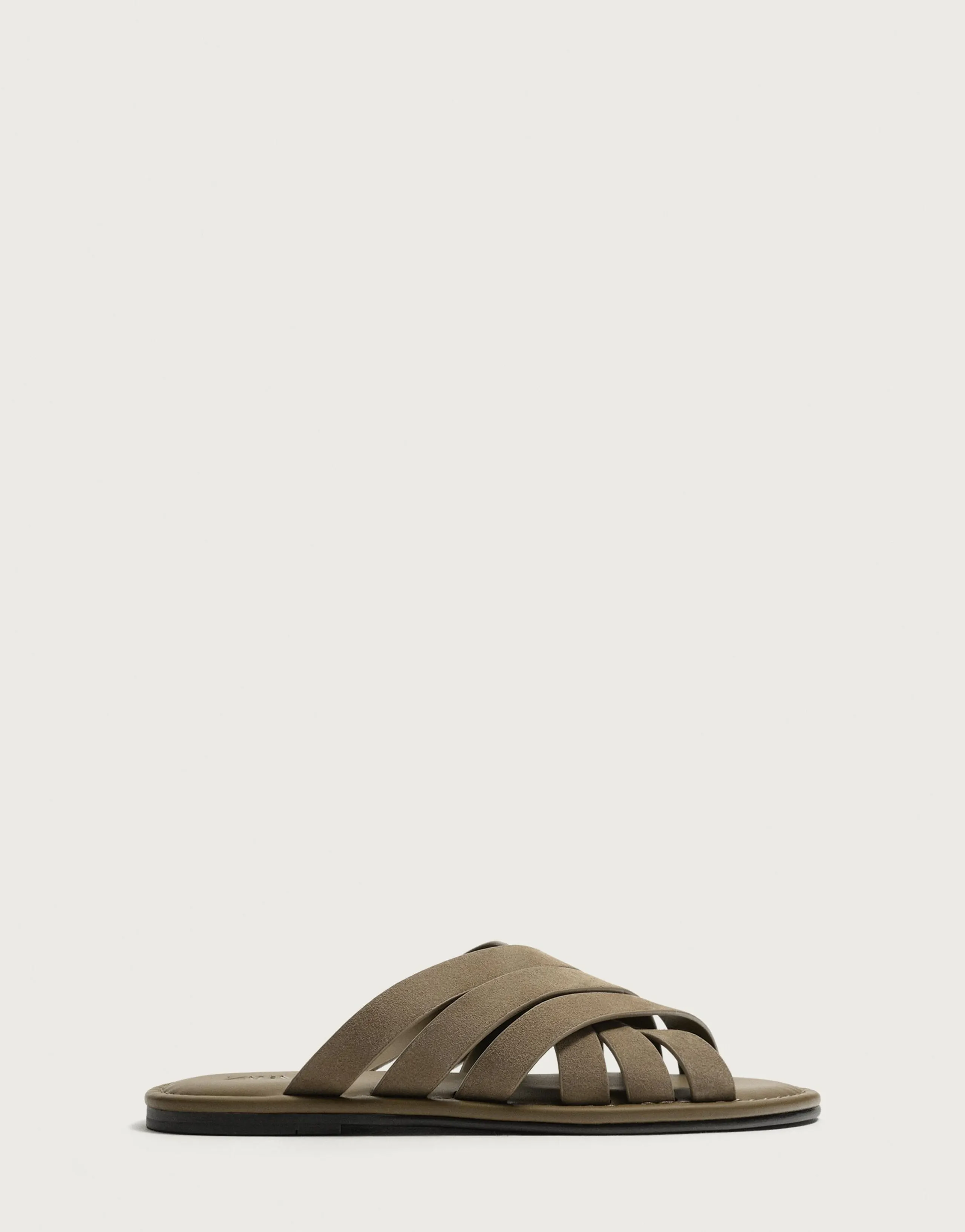 LEATHER STRAPPY SANDALS