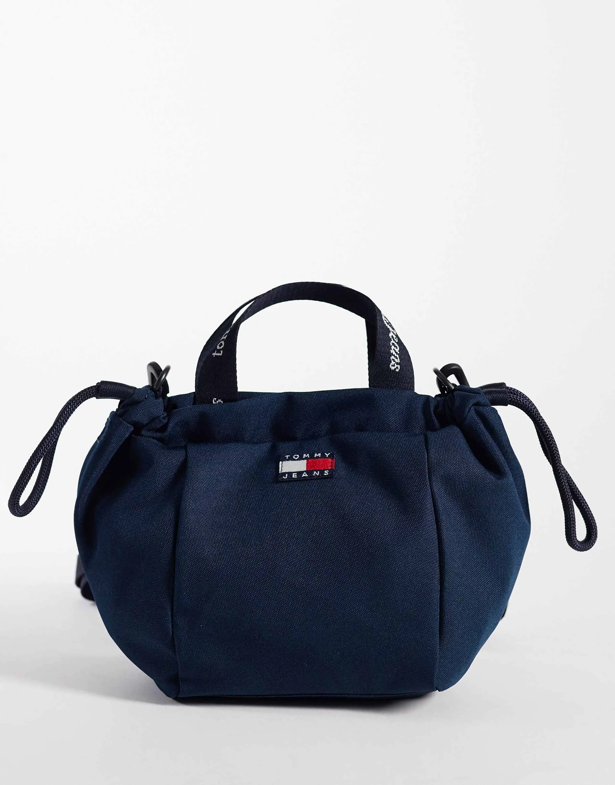 Tommy Jeans Essential daily mini grab bag with strap in navy