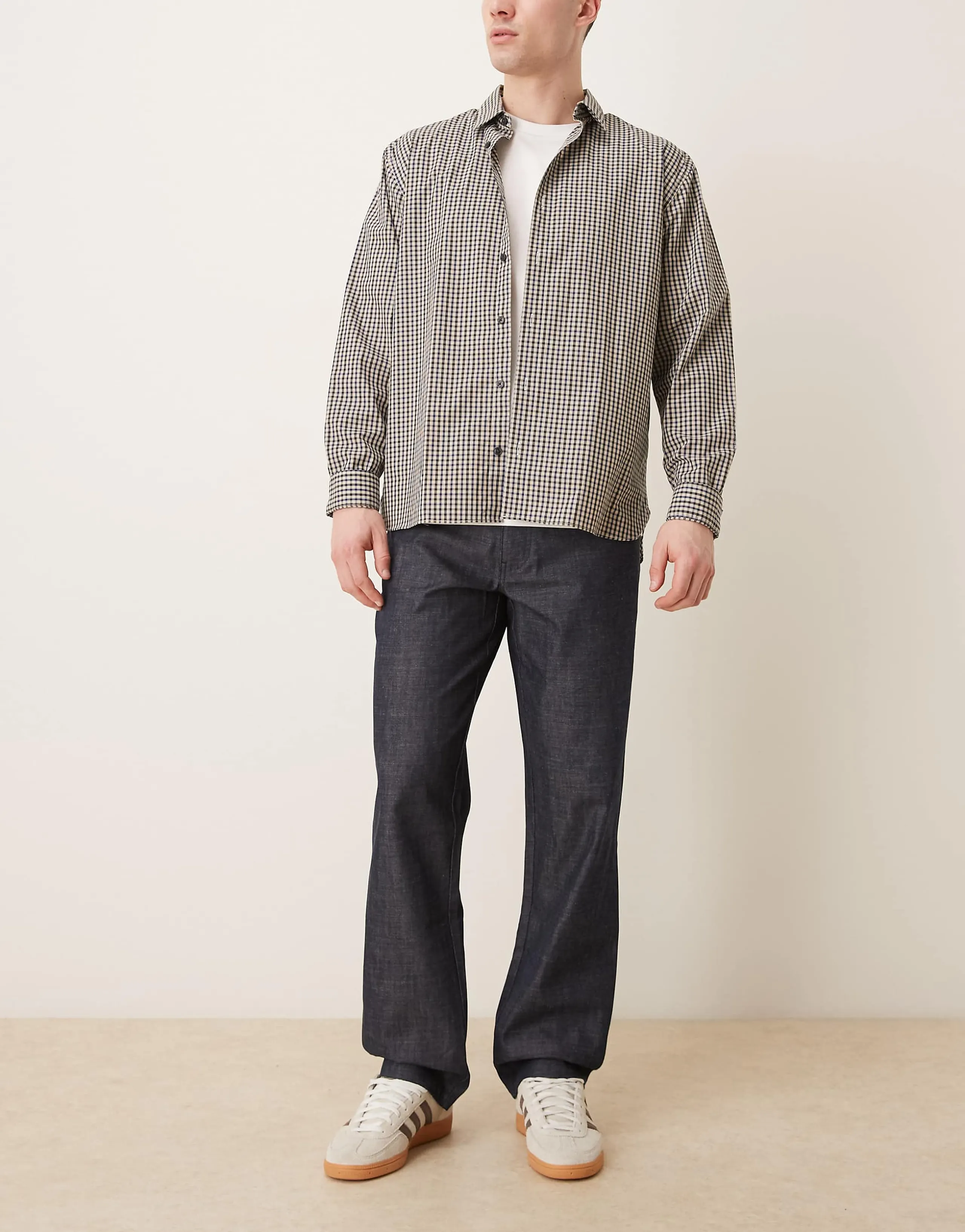 ASOS DESIGN lightweight denim jeans in raw wash - part of a set