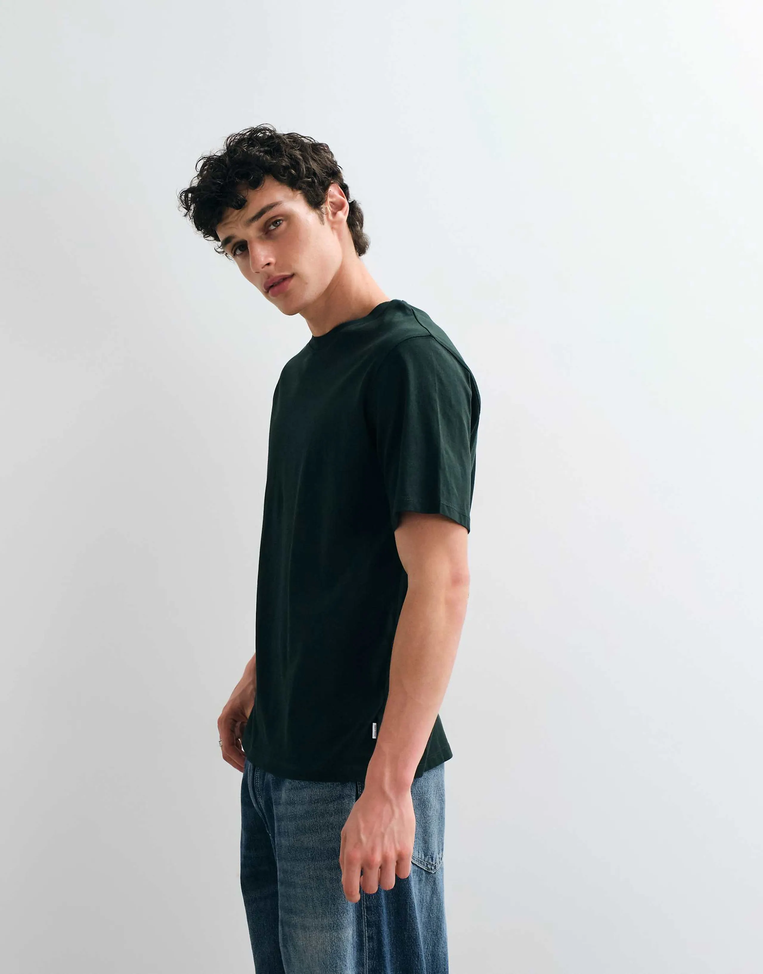 Jack & Jones essentials T-shirt in dark green