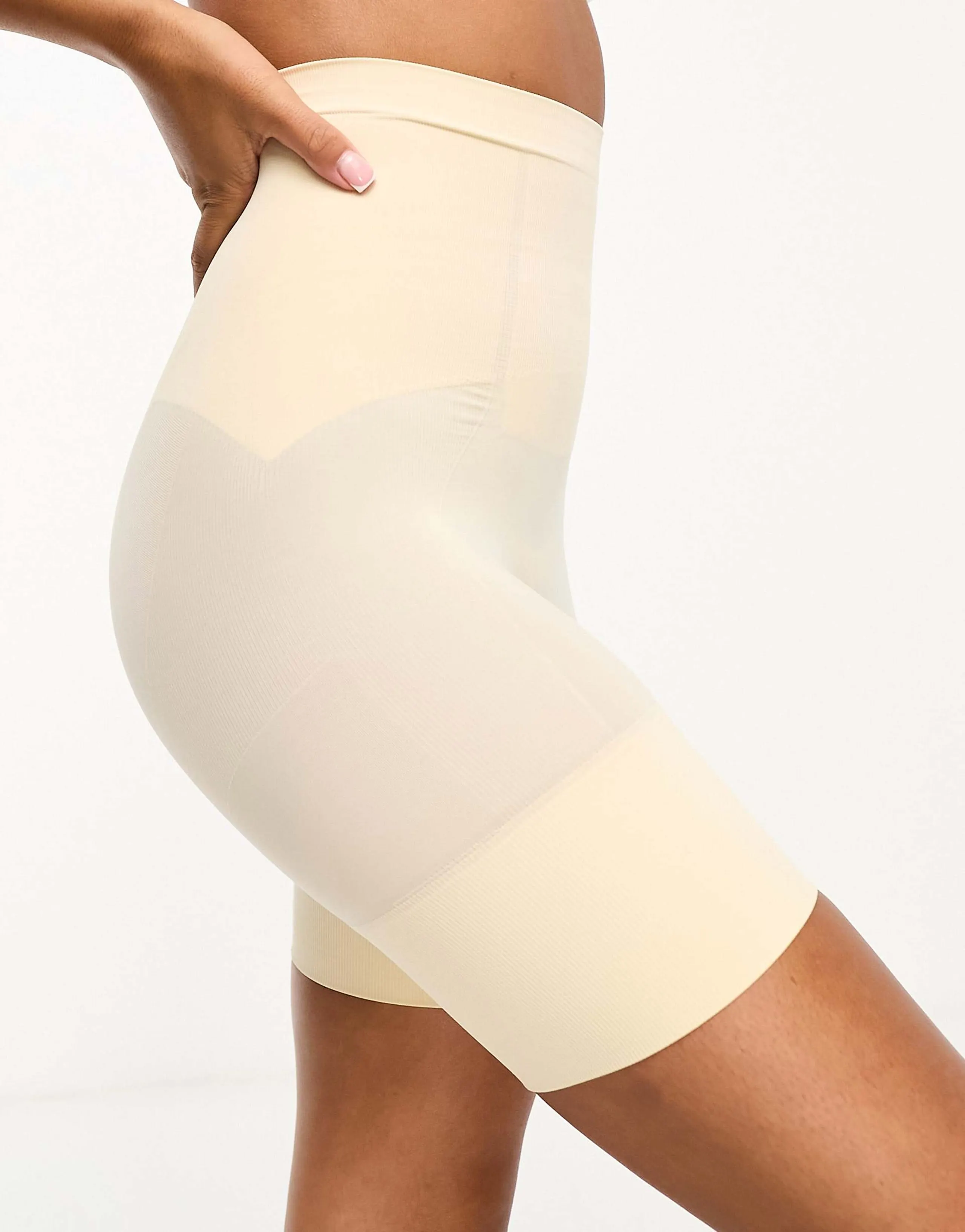 Dorina Absolute Sculpt seamless high control high rise shorts in beige