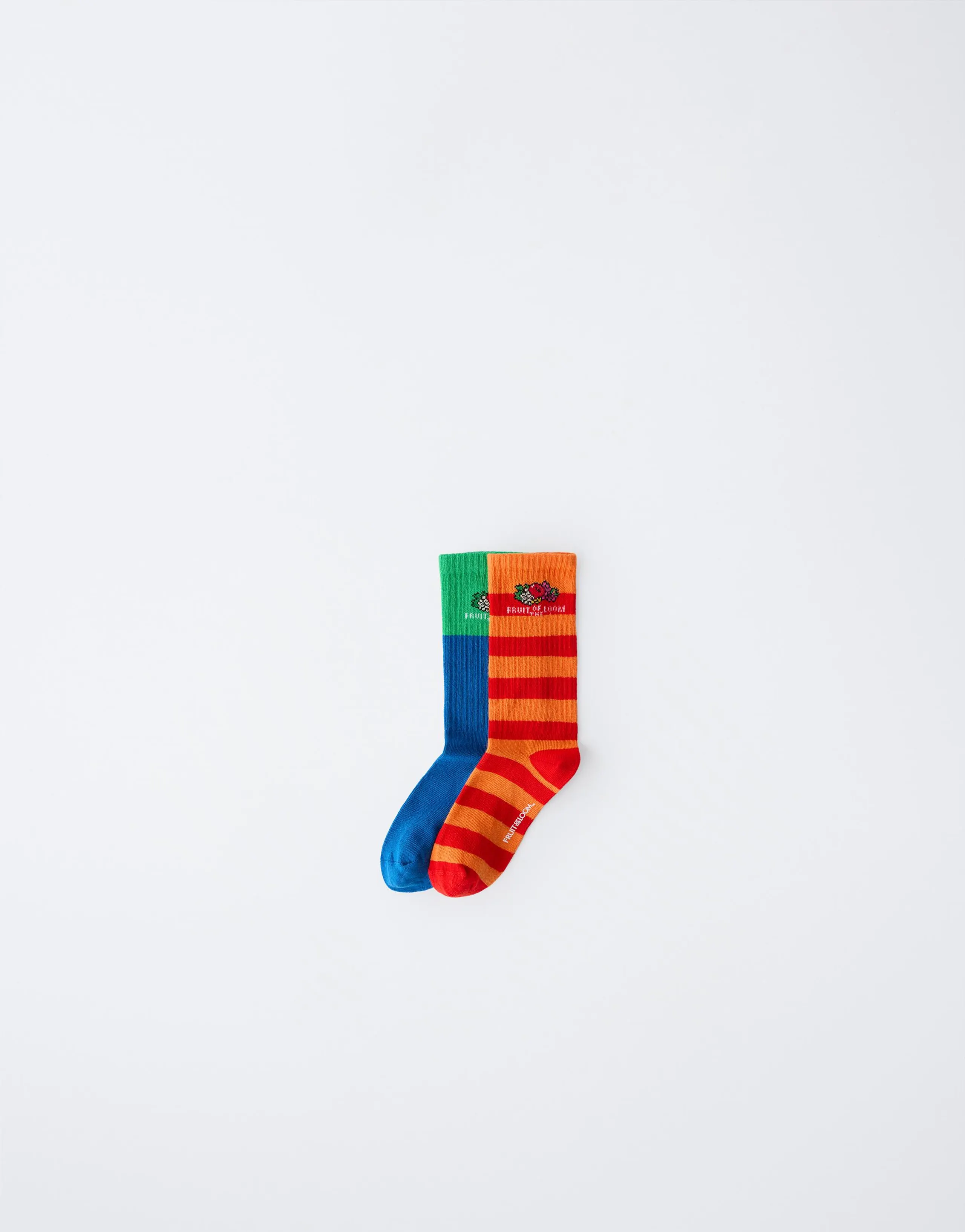 2-PACK OF MID-HEIGHT FRUIT OF THE LOOM™ SOCKS