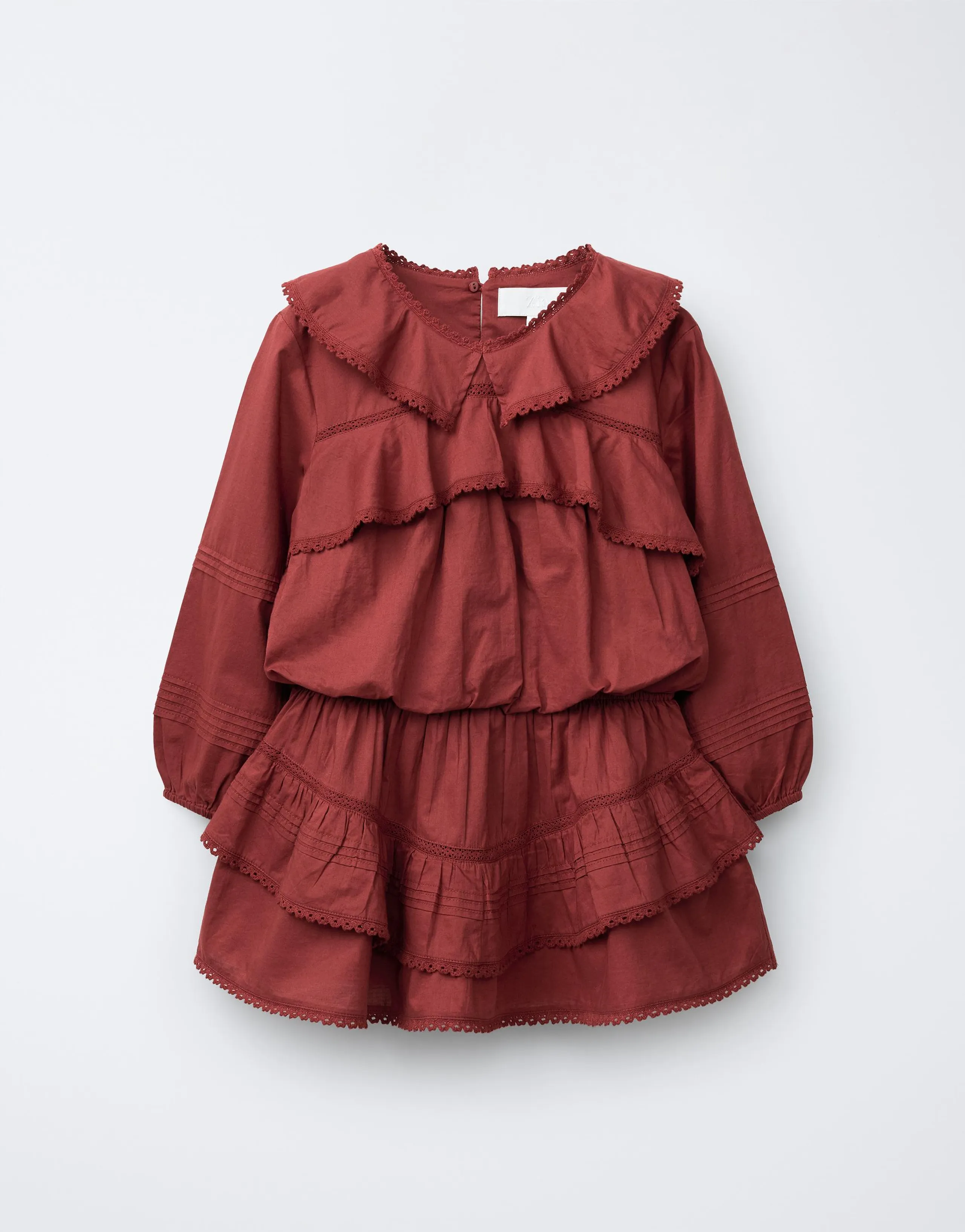 ROMANTIC RUFFLED DRESS