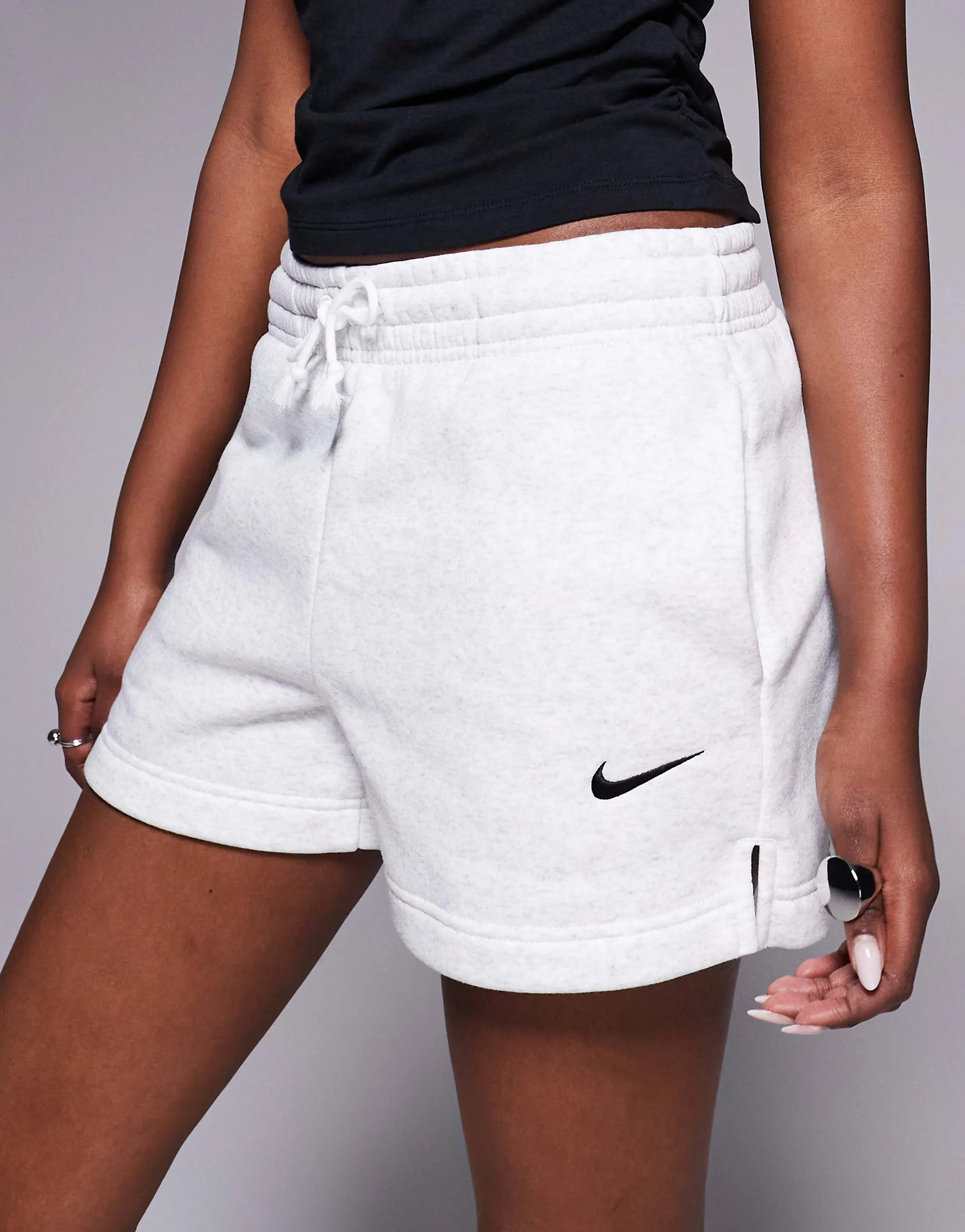Nike Phoenix Fleece shorts in gray