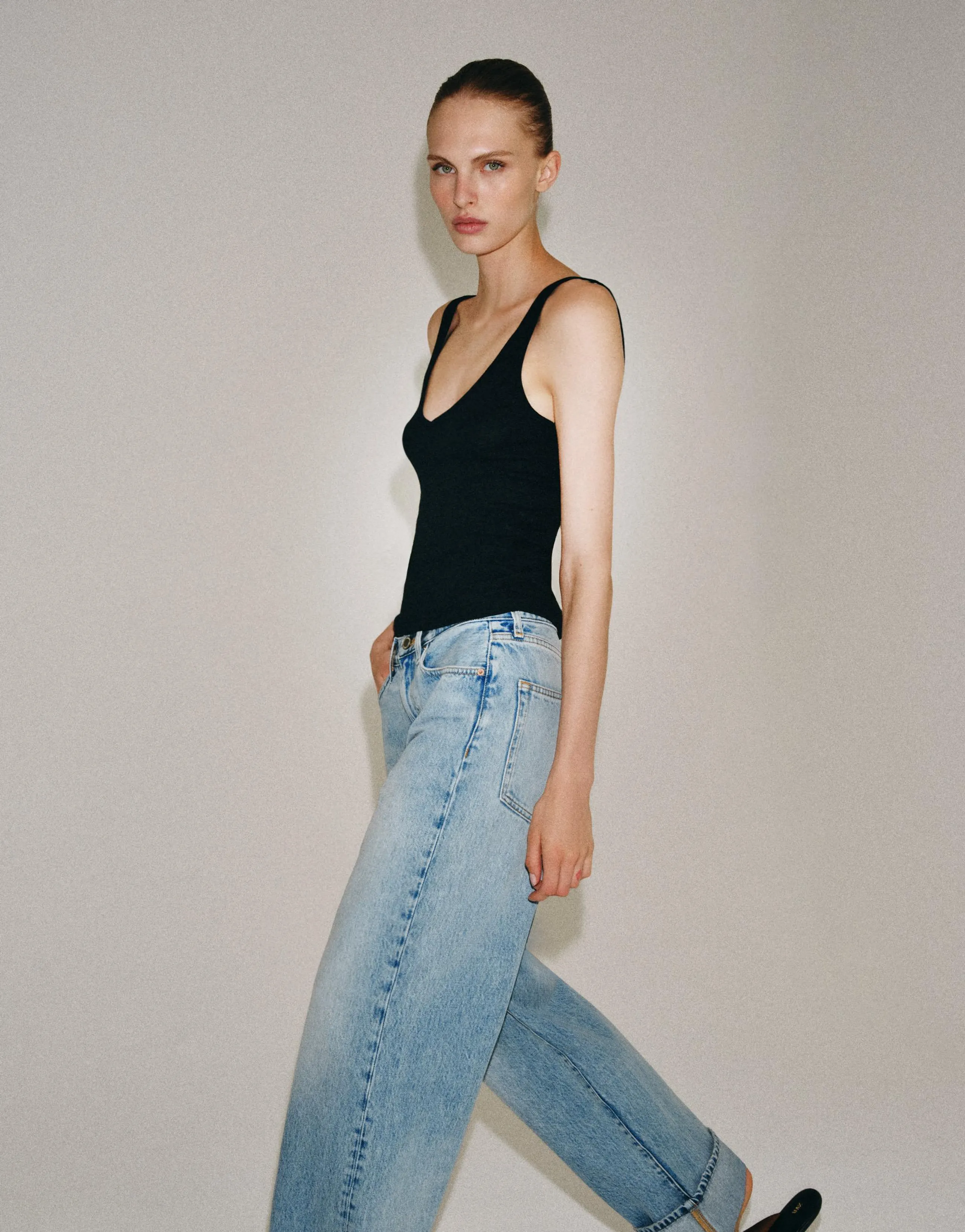 COTTON STRAPPY TOP