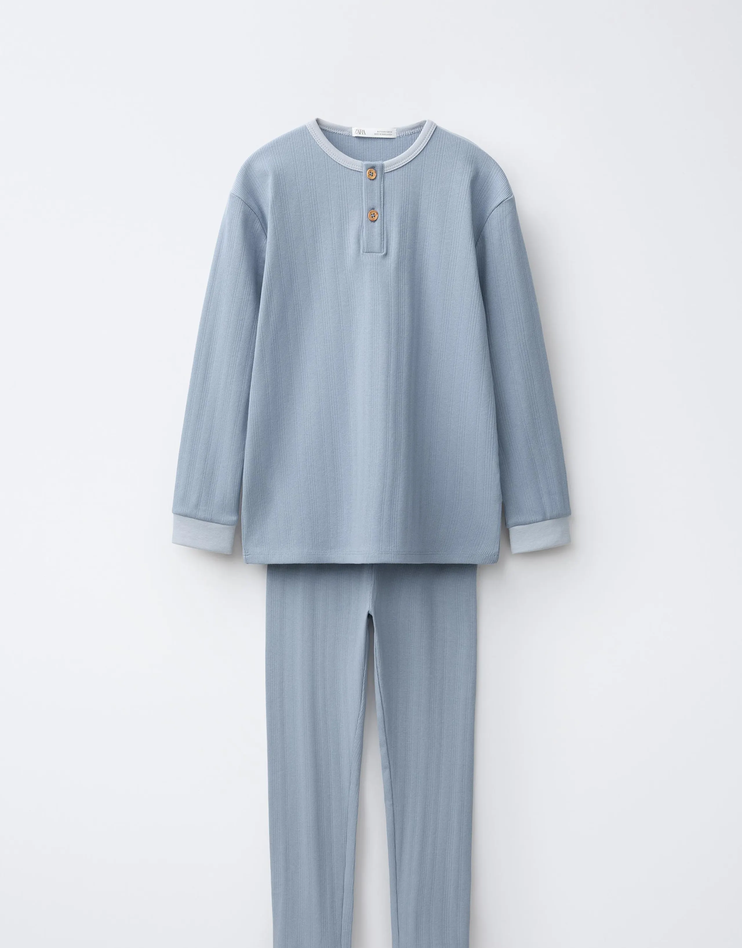 6-14 YEARS/ PLAIN TEXTURED PYJAMAS