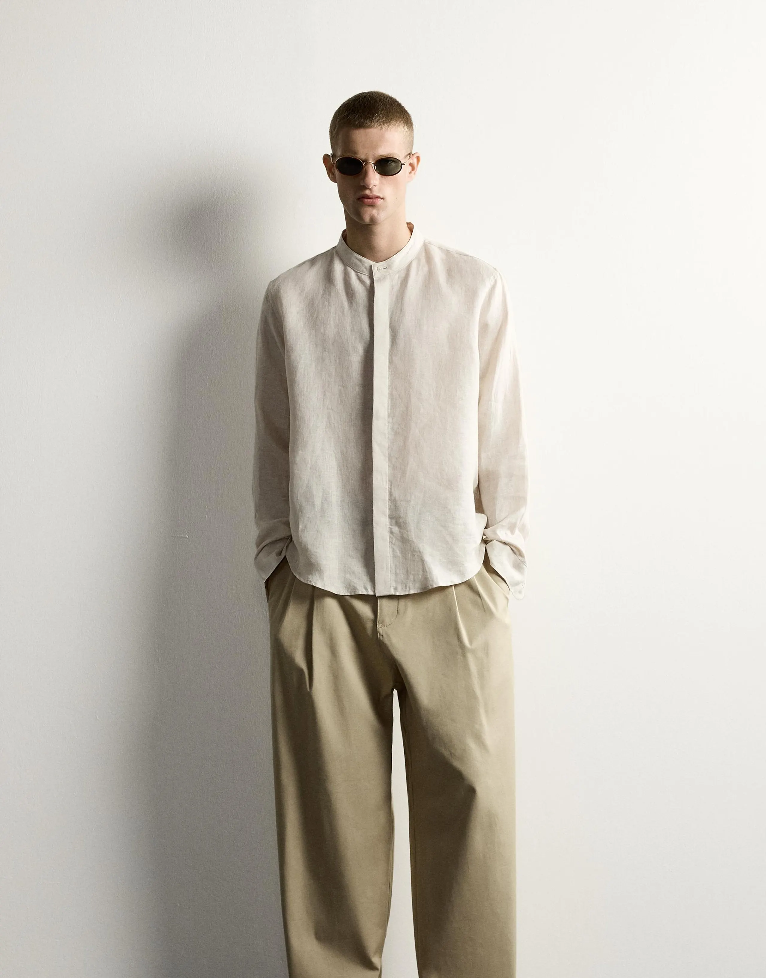 100% LINEN RELAXED FIT SHIRT