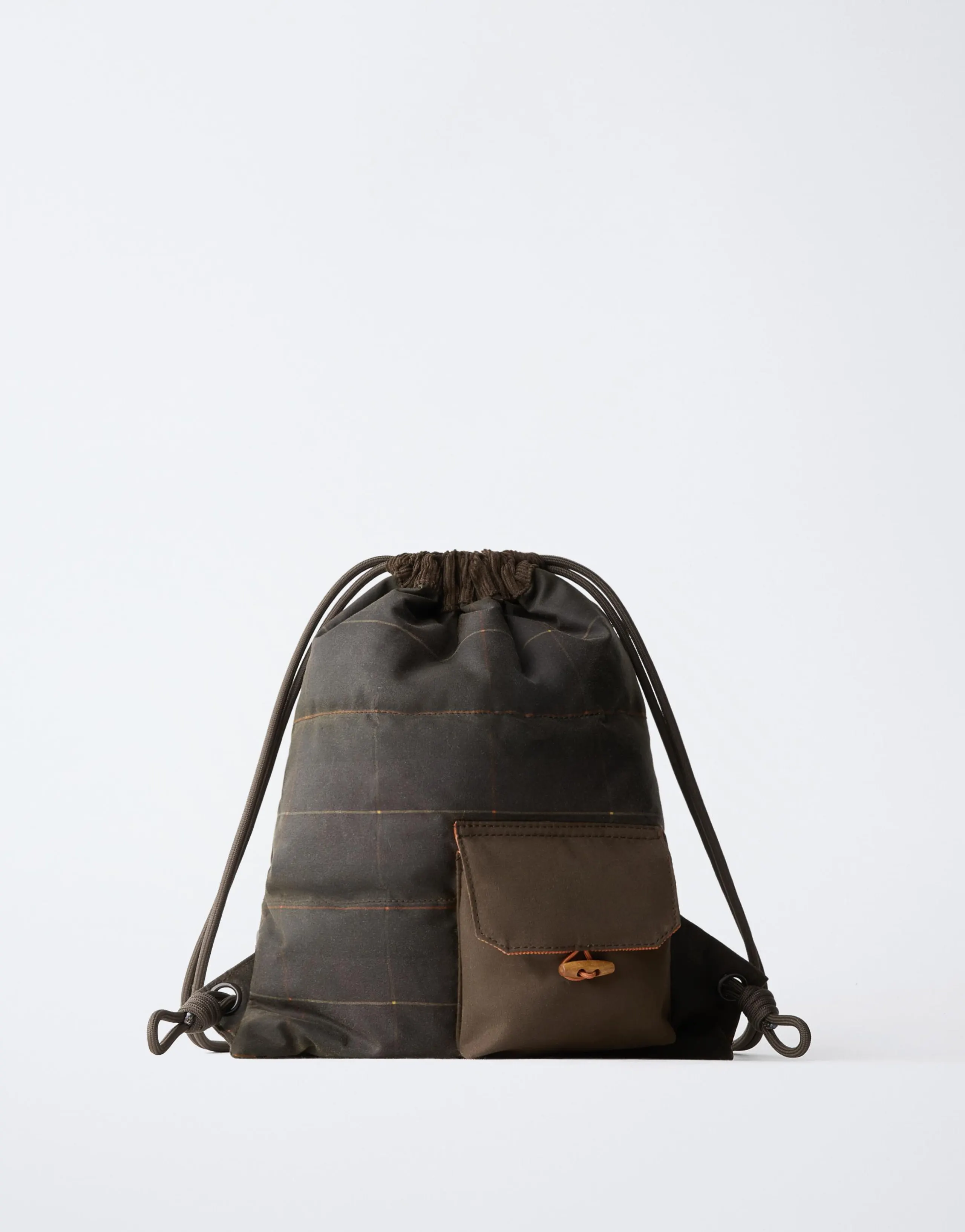 ZARA TIMELESS - CHECKS BUCKET BACKPACK