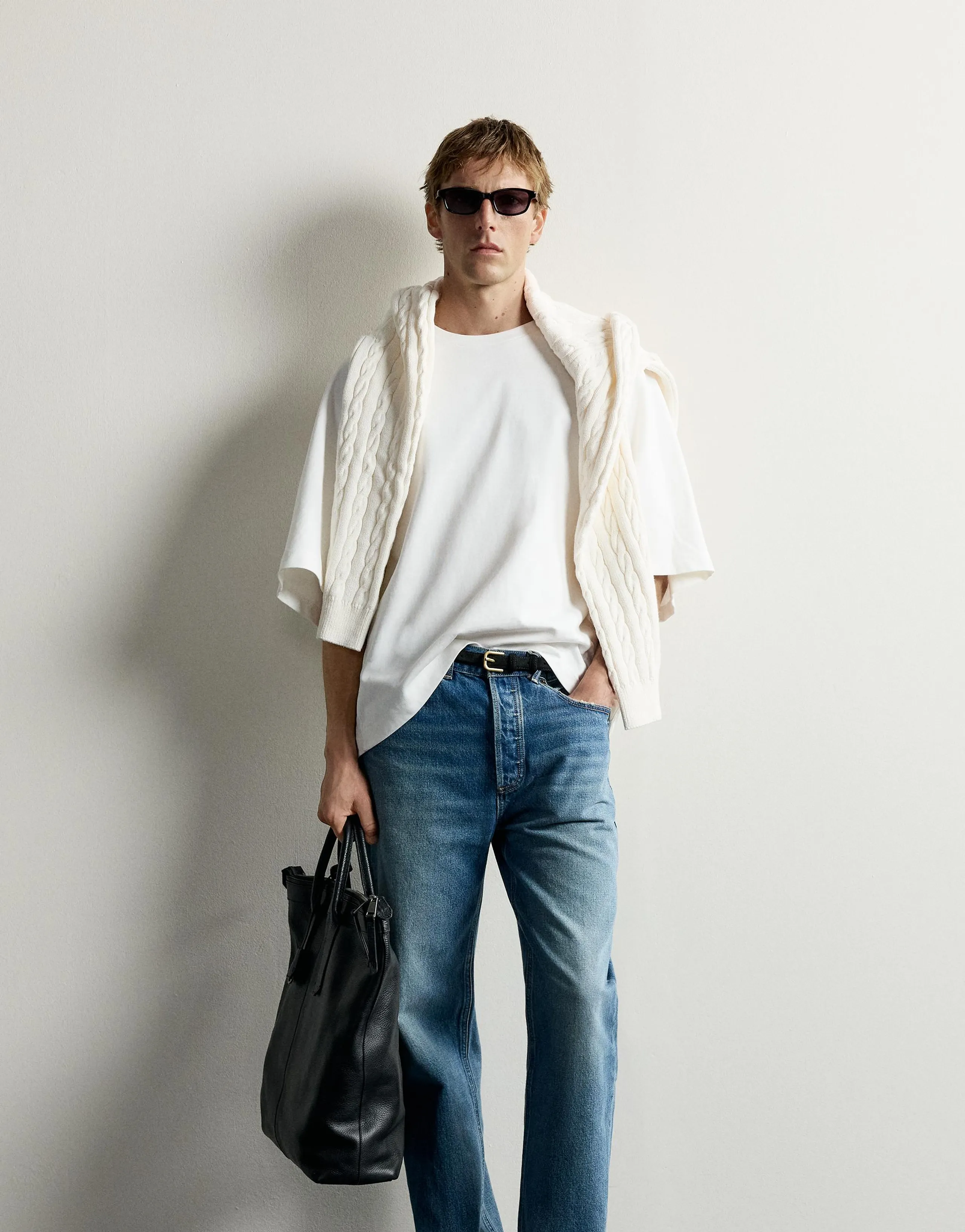 RELAXED FIT BATWING SLEEVE T-SHIRT