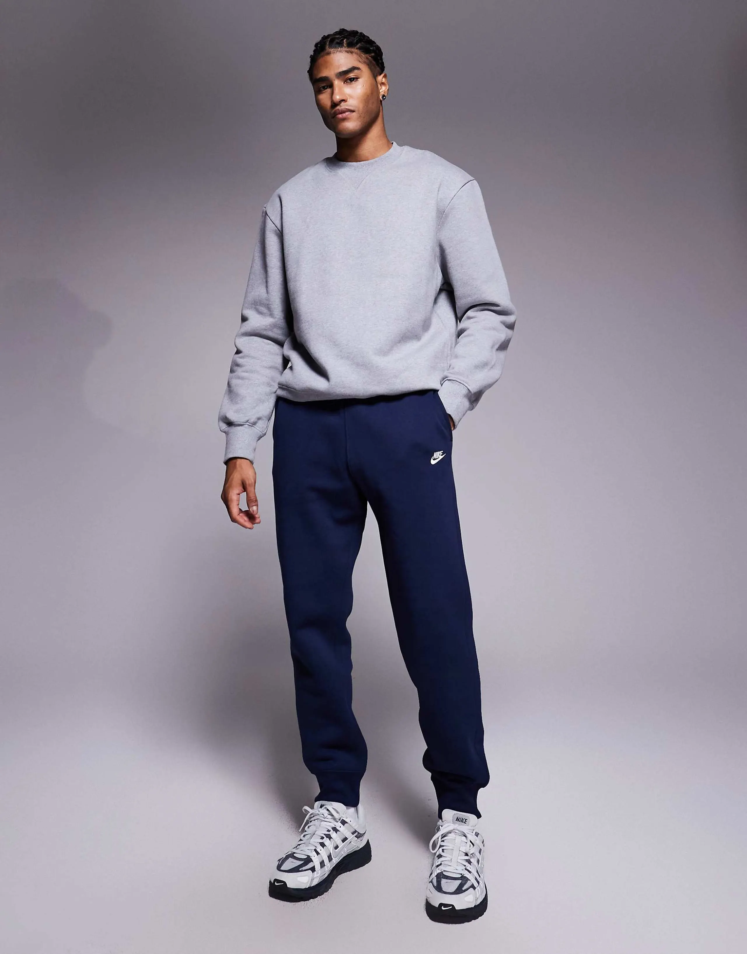 Nike Club Sweatpants In Navy