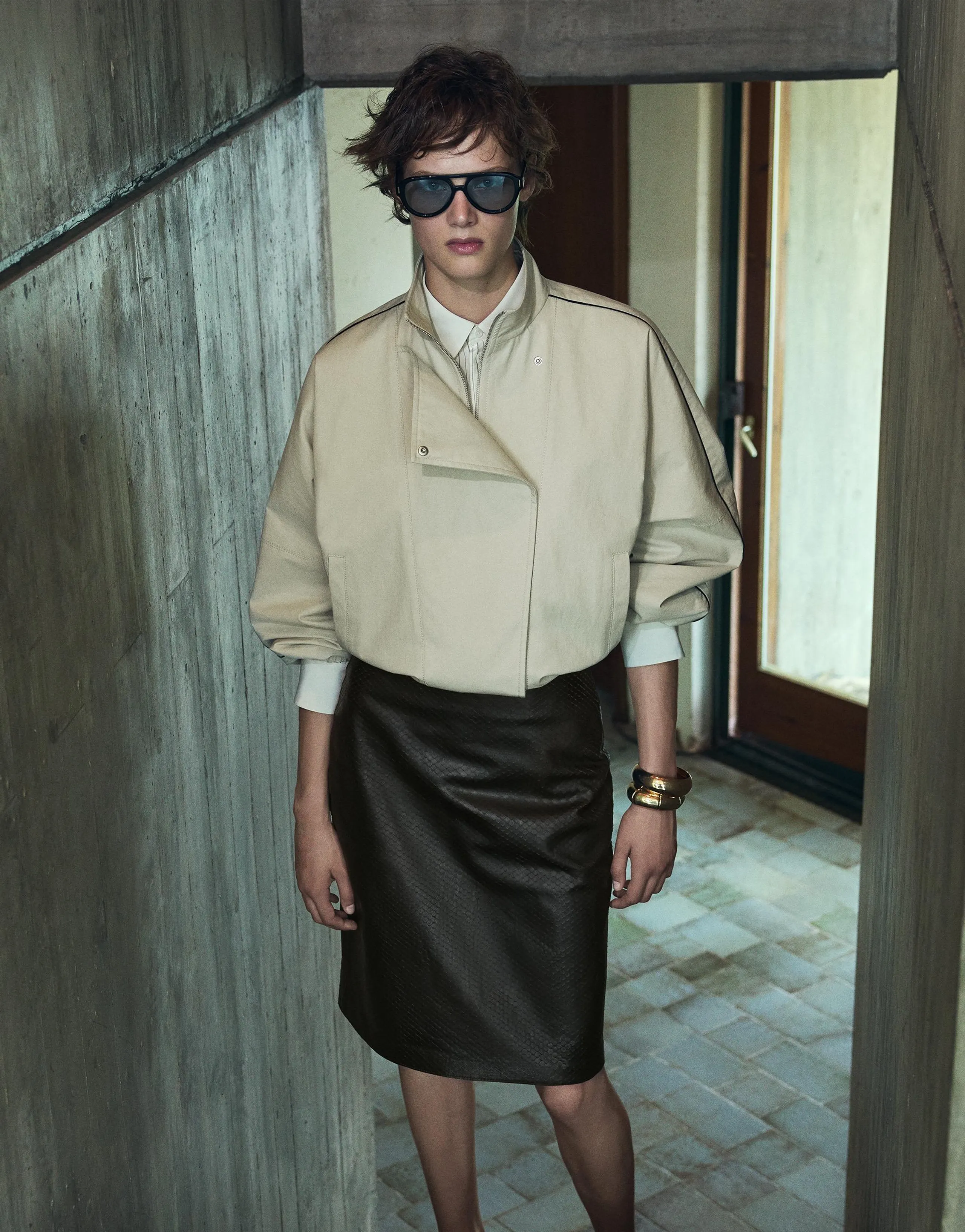 ZW COLLECTION BOMBER JACKET