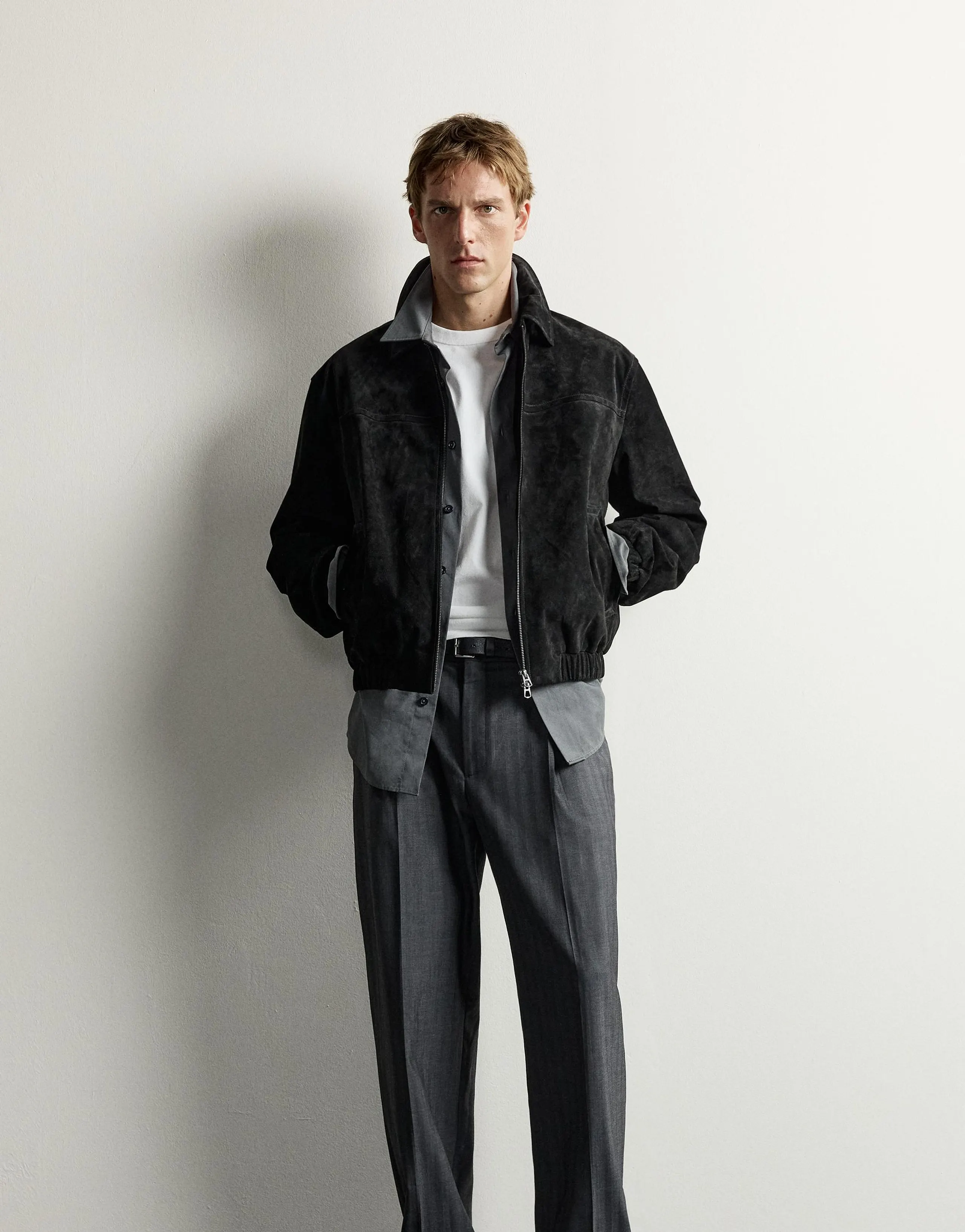 SUEDE LEATHER JACKET