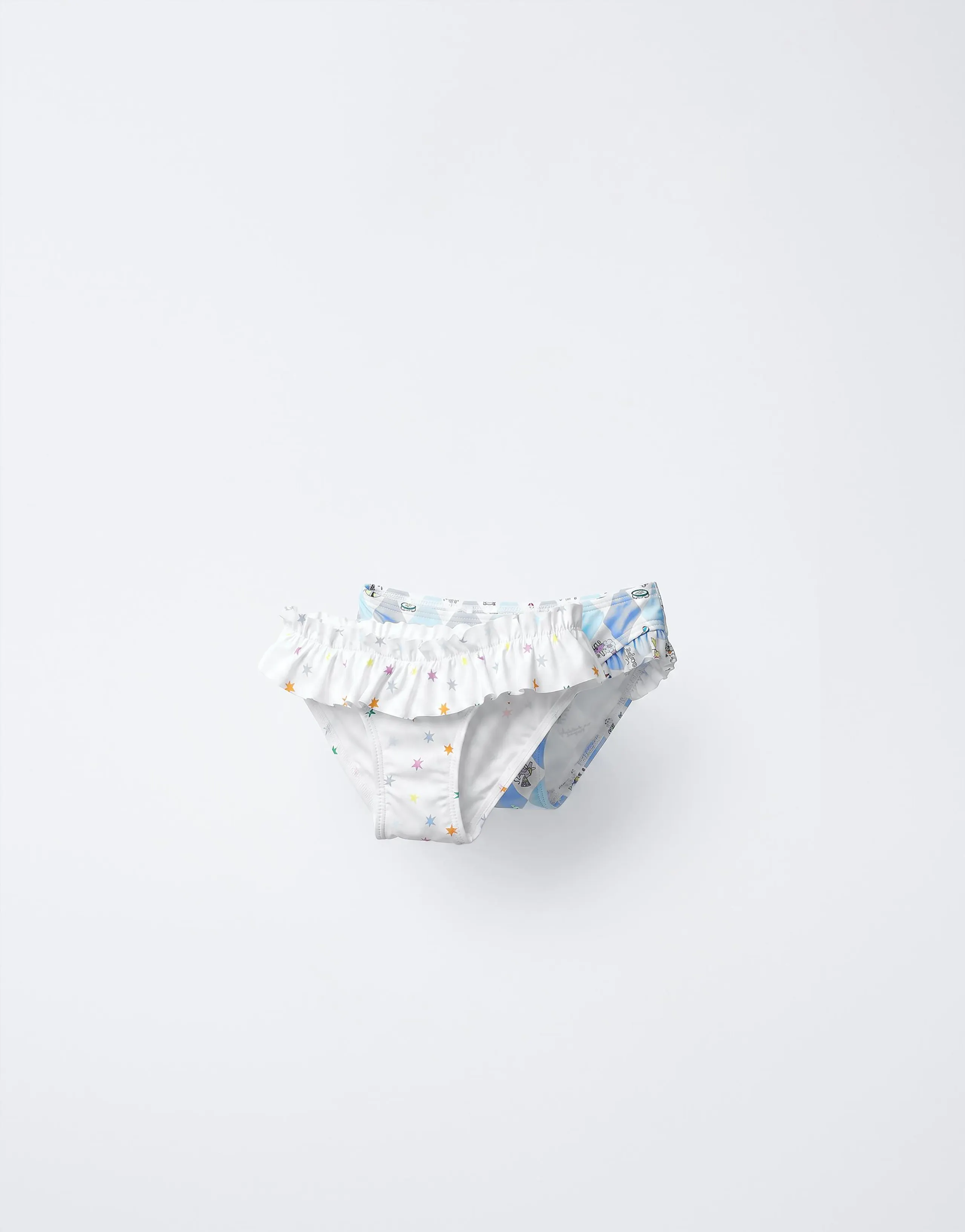 2-6 YEARS/PACK OF TWO CIRCUS SWIM BRIEFS