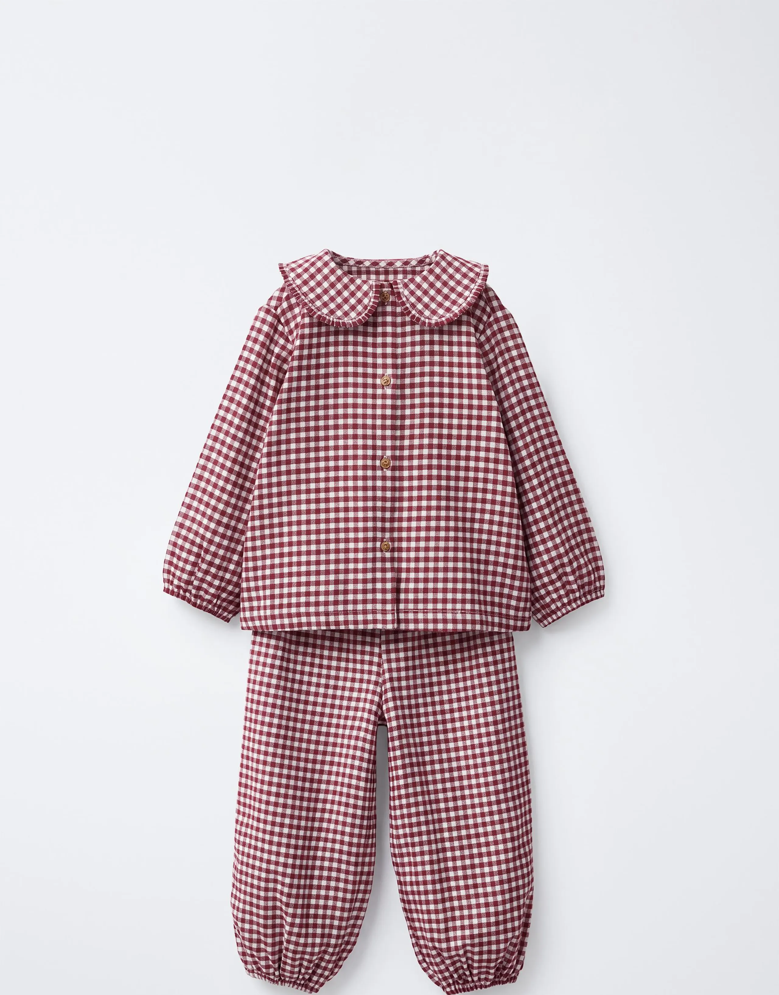 2-6 YEARS/ GINGHAM PYJAMAS