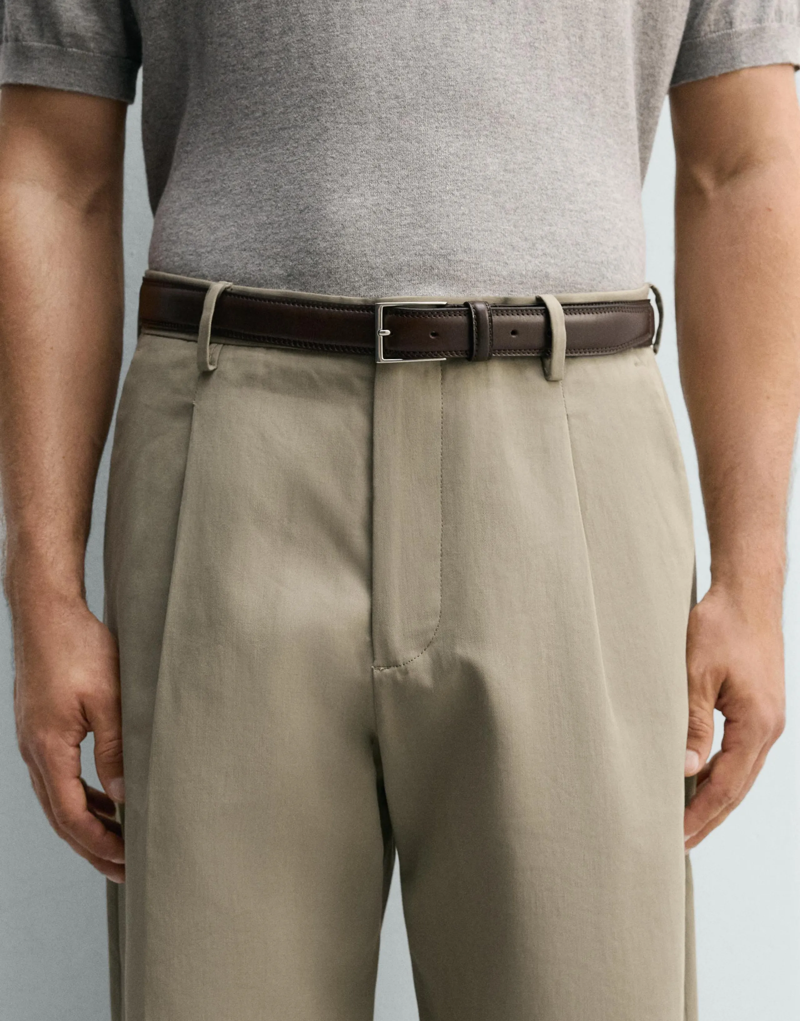 DRESS LEATHER BELT