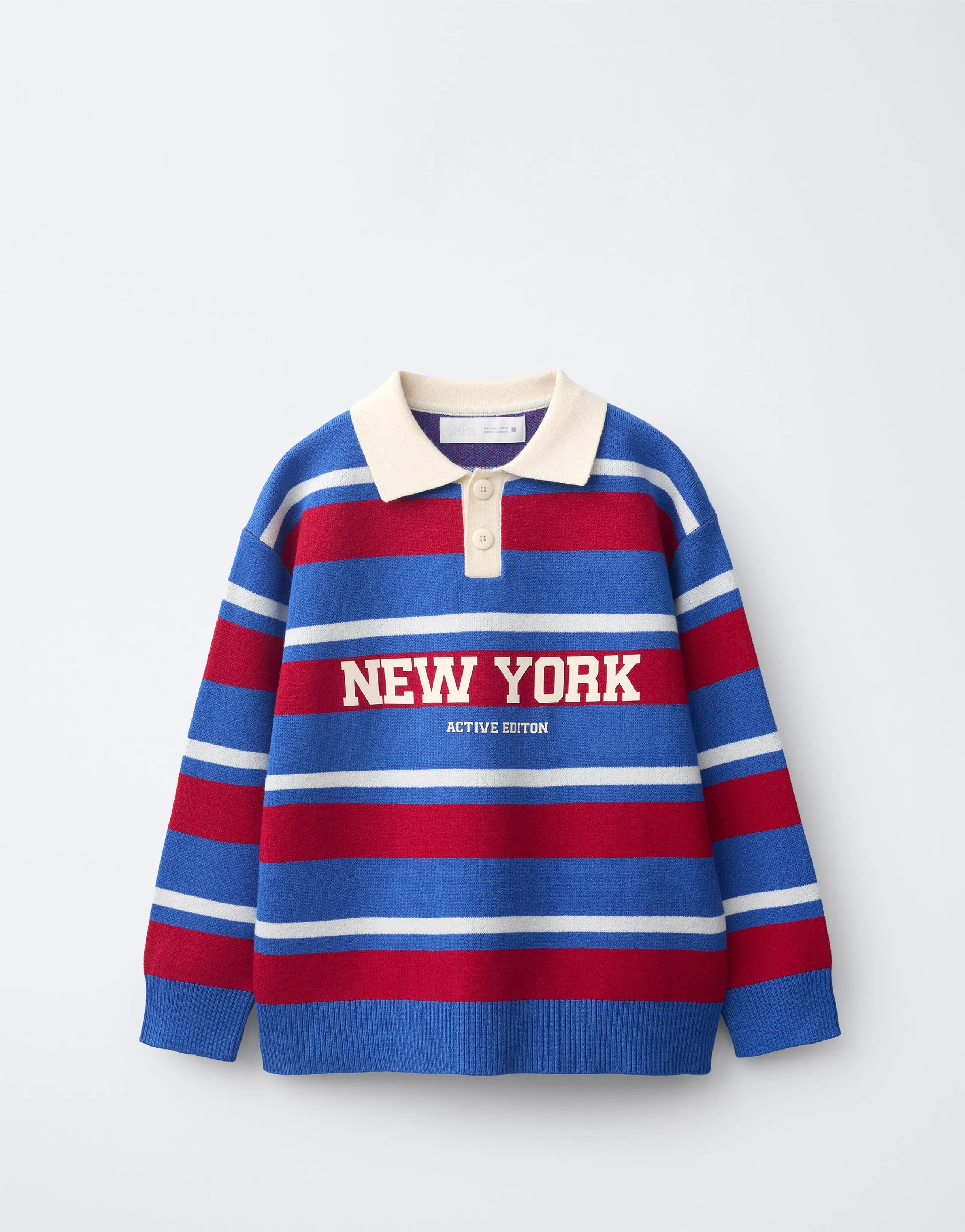 VARSITY KNIT POLO SHIRT