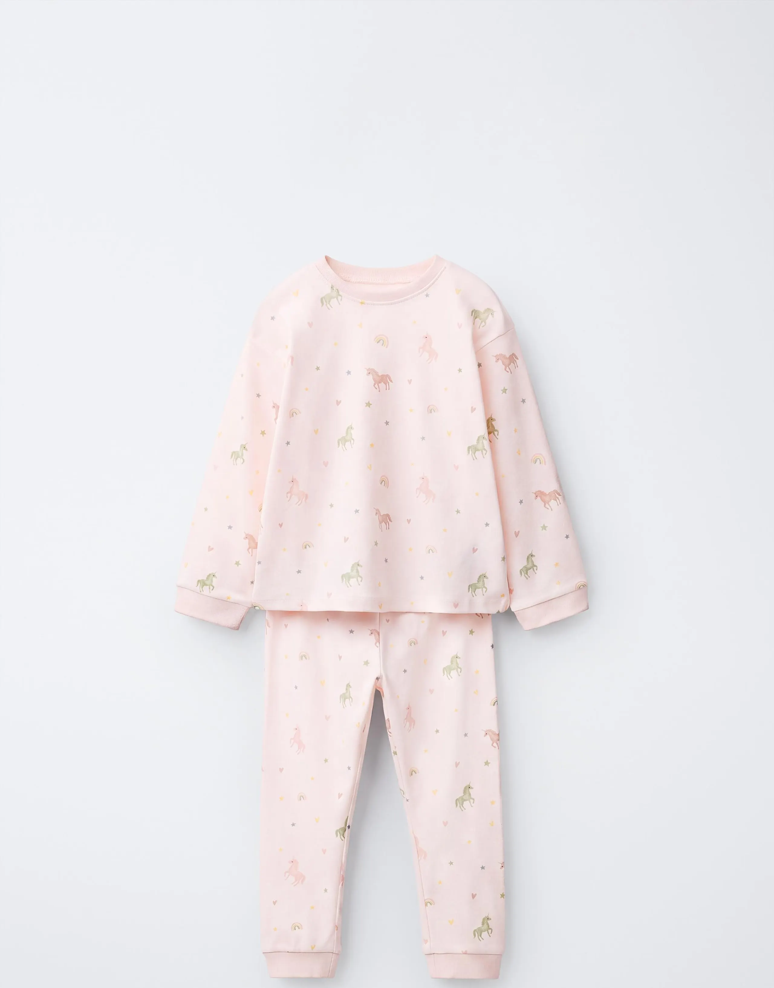 1 1/2-6 YEARS/ UNICORN PRINT PYJAMAS