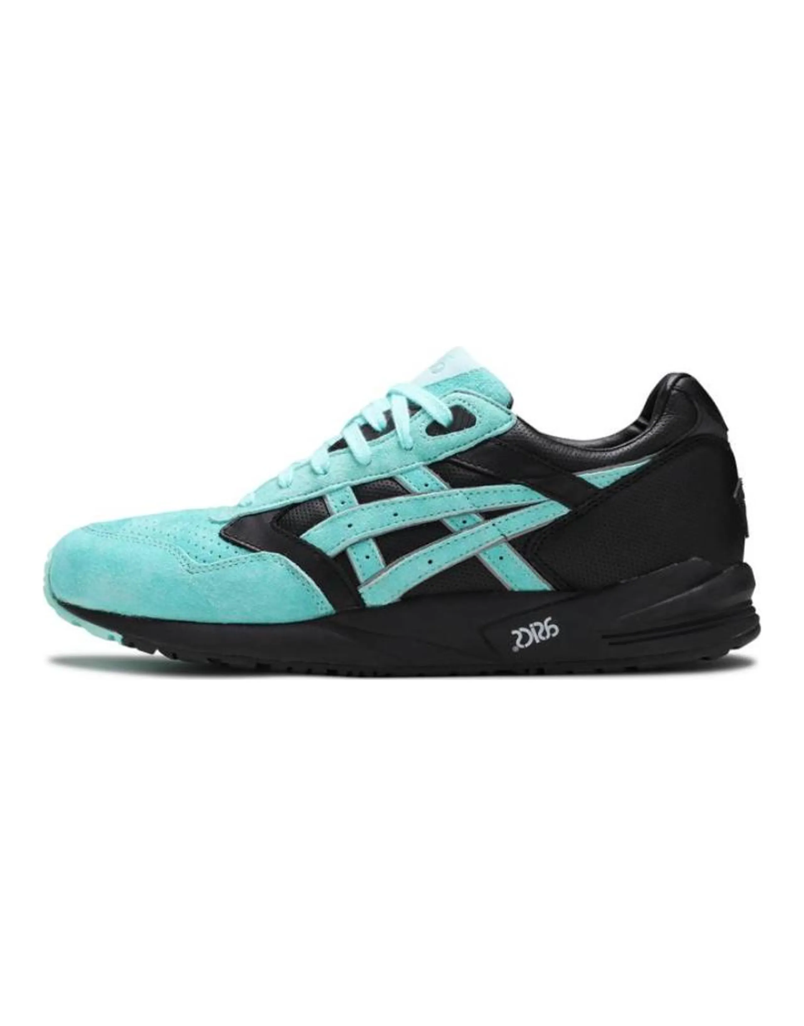 Asics Gel Saga Diamond Supply Co X Ronnie Fieg Aqua Blue Black